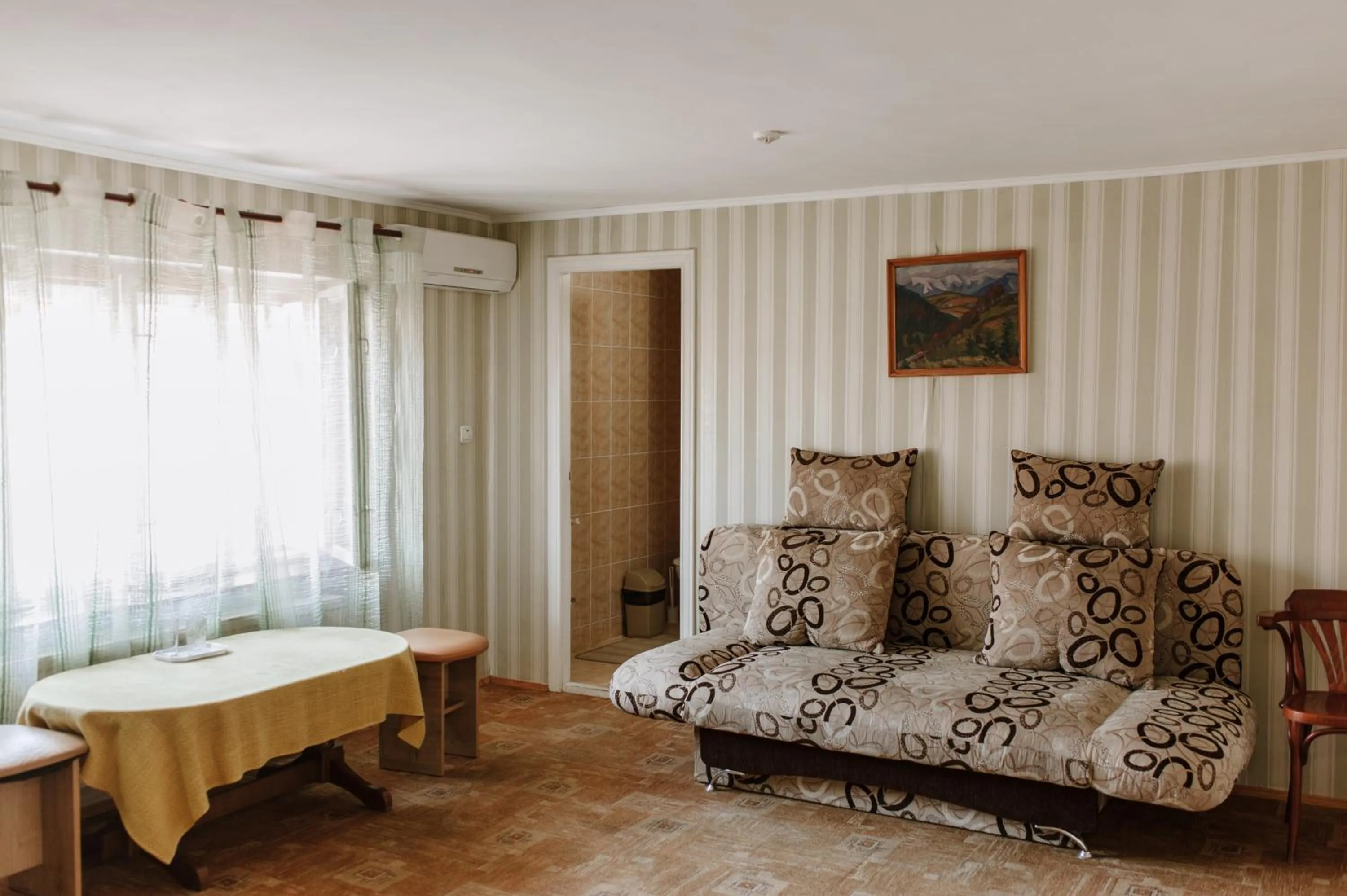 Seating area in Mala Praha
