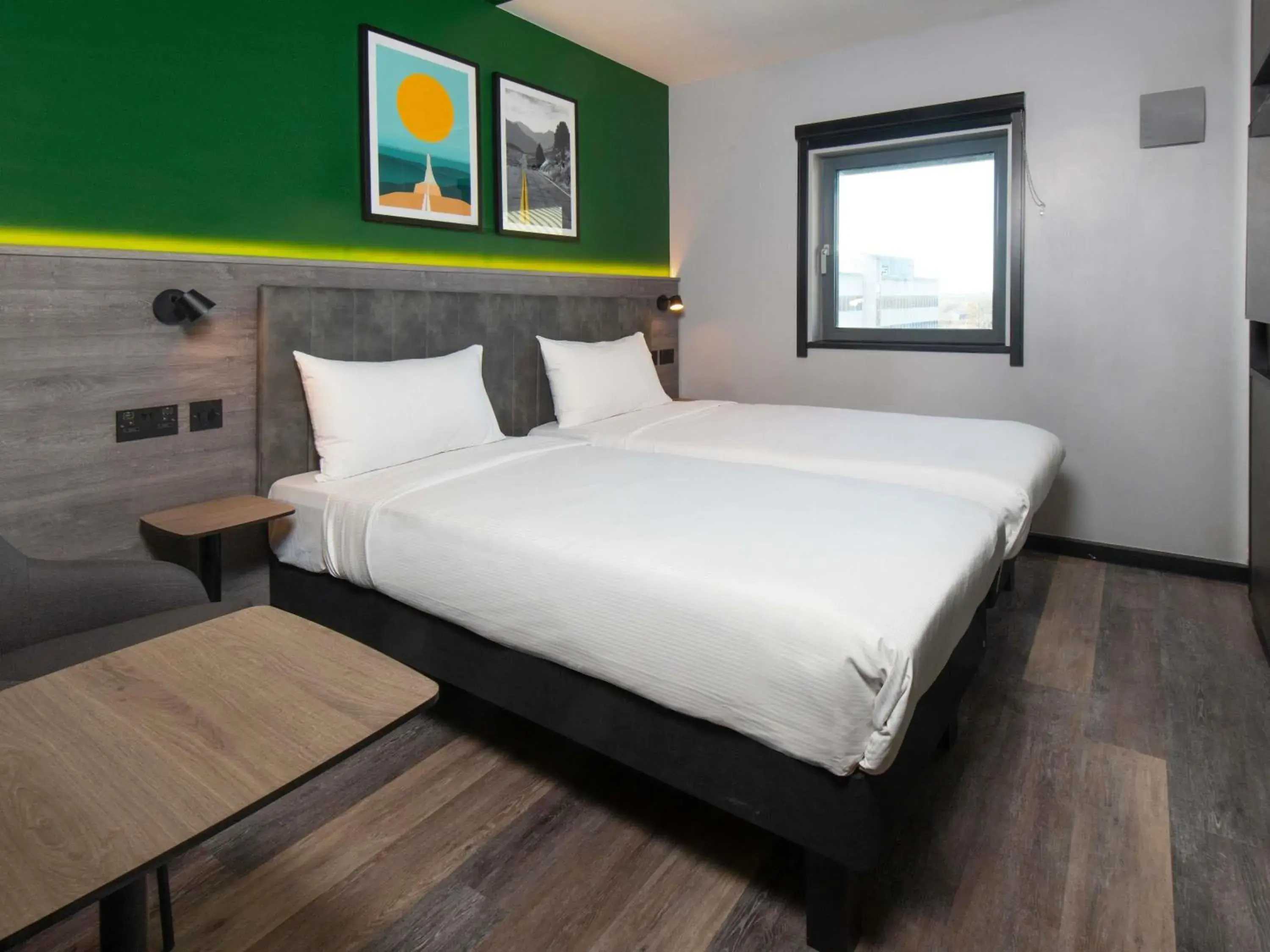 Bedroom, Bed in ibis Styles London Gatwick Airport Bedroom, Bed in ibis Styles London Gatwick Airport