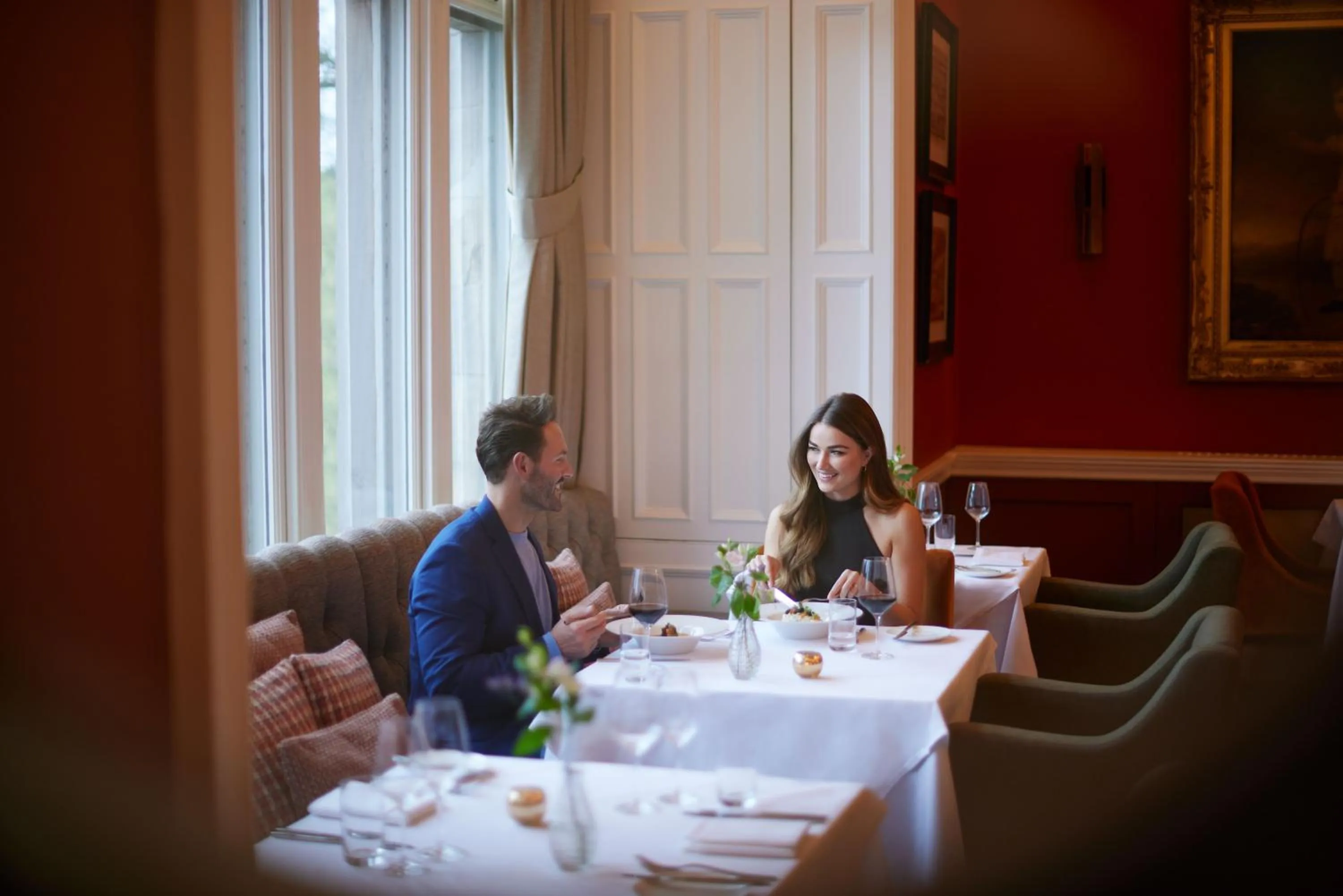 Dining area in SCHLOSS Roxburghe, part of Destination by Hyatt