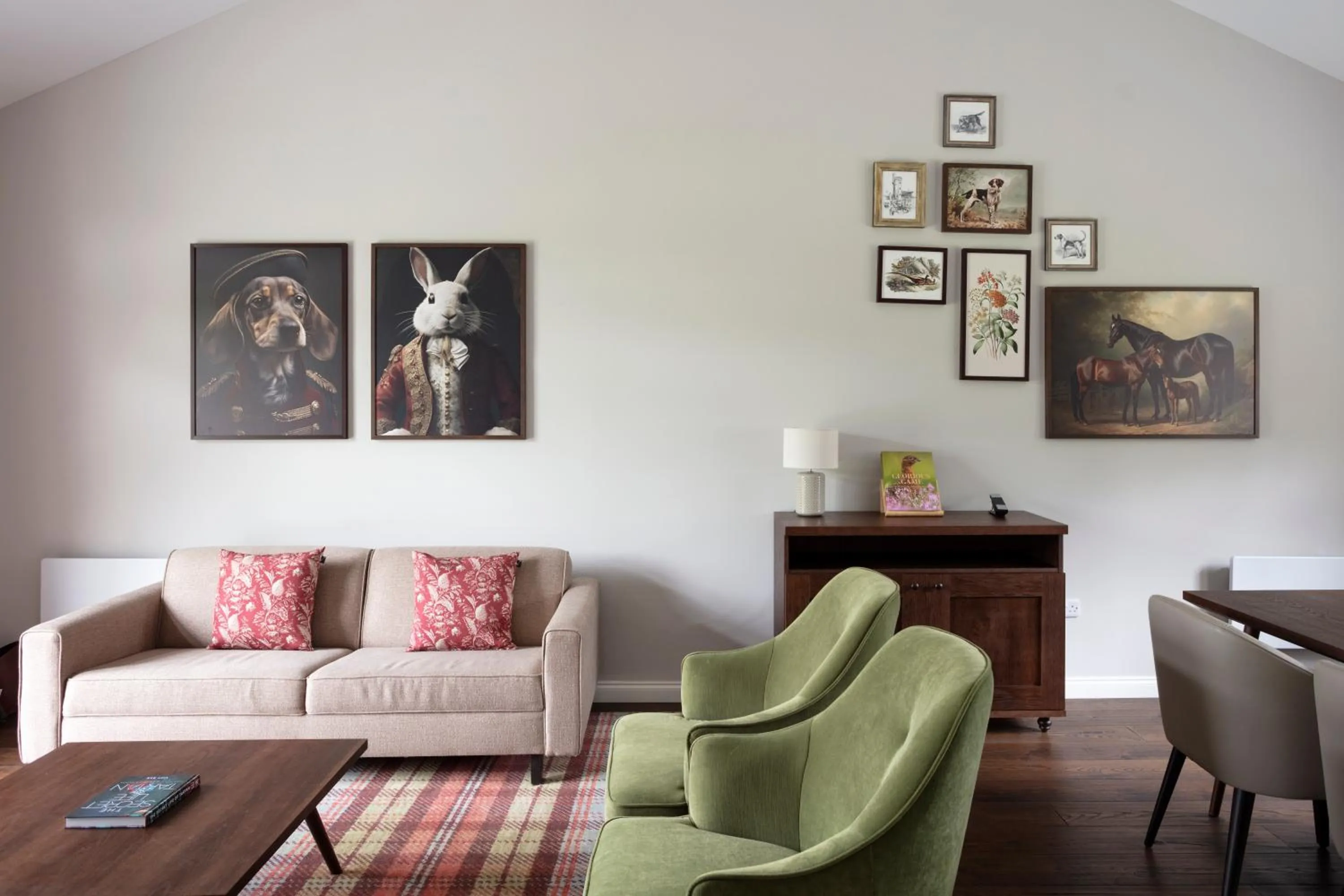 Living room in SCHLOSS Roxburghe, part of Destination by Hyatt