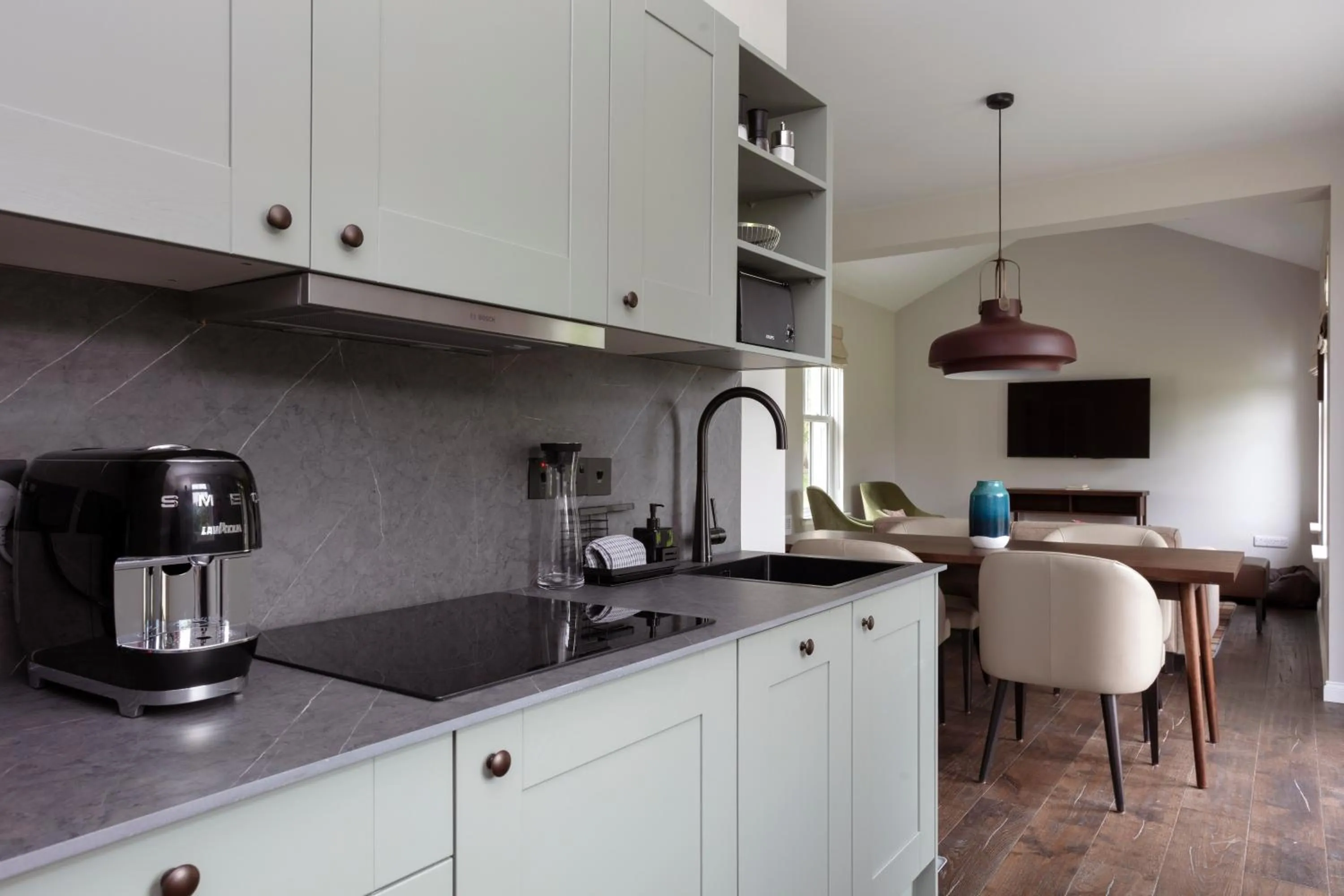 Kitchen or kitchenette in SCHLOSS Roxburghe, part of Destination by Hyatt