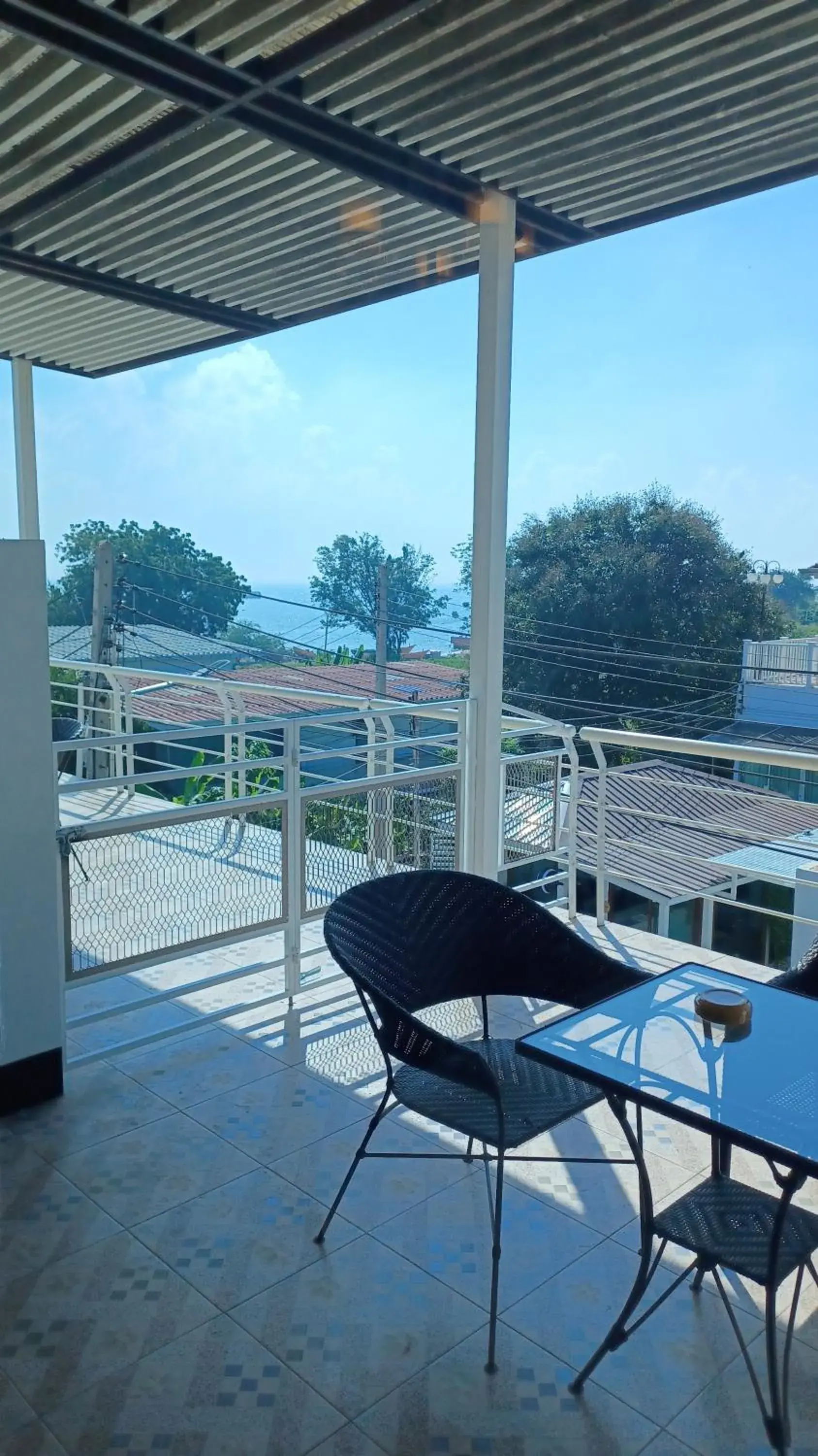View (from property/room), Balcony/Terrace in Koh Larn Riviera
