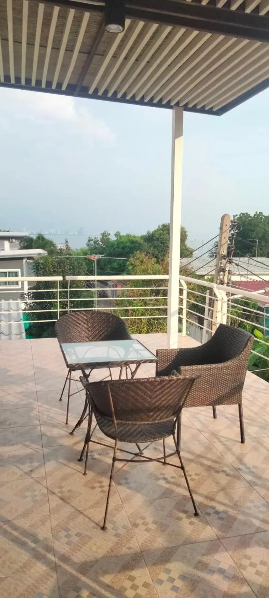 View (from property/room), Balcony/Terrace in Koh Larn Riviera