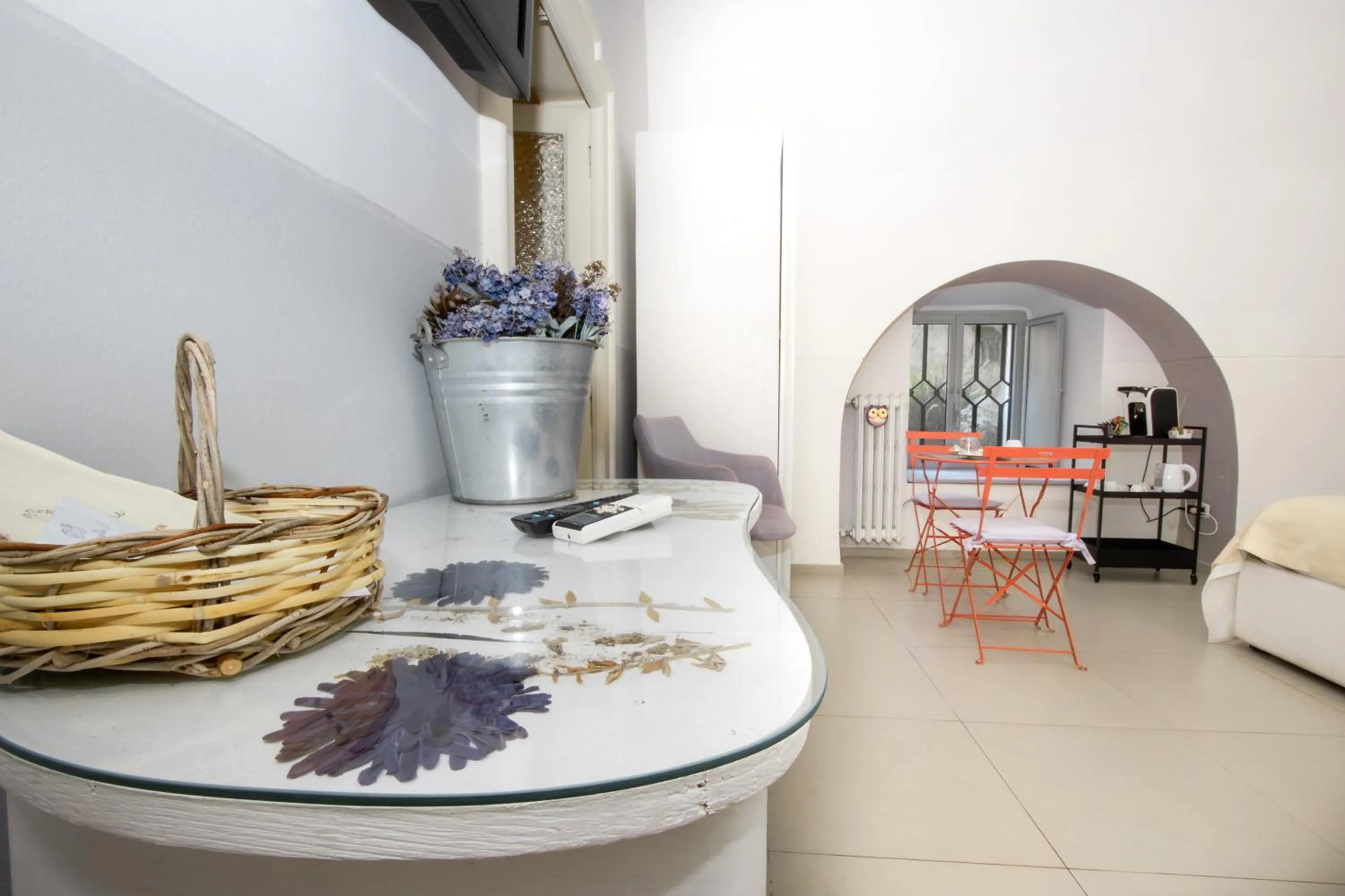 Seating area in Le Tre Sorelle