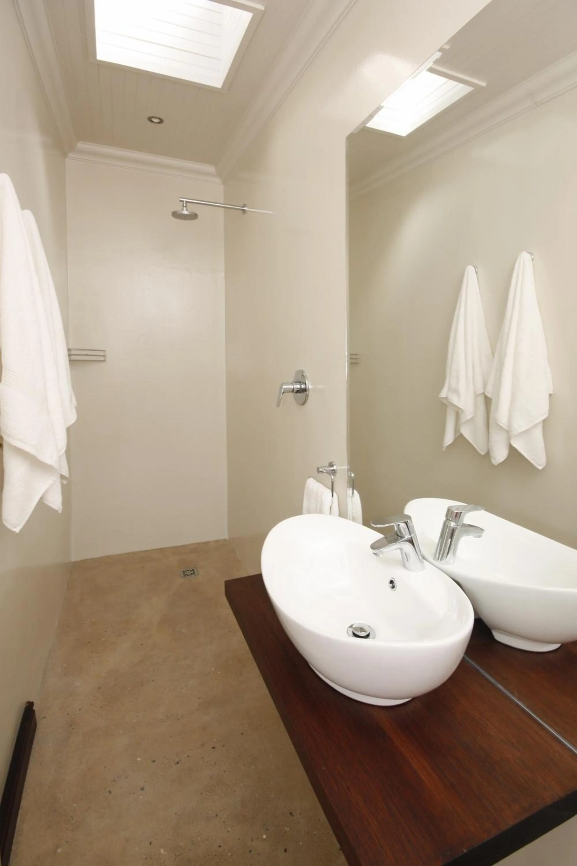 Shower in The Potting Shed Guest House