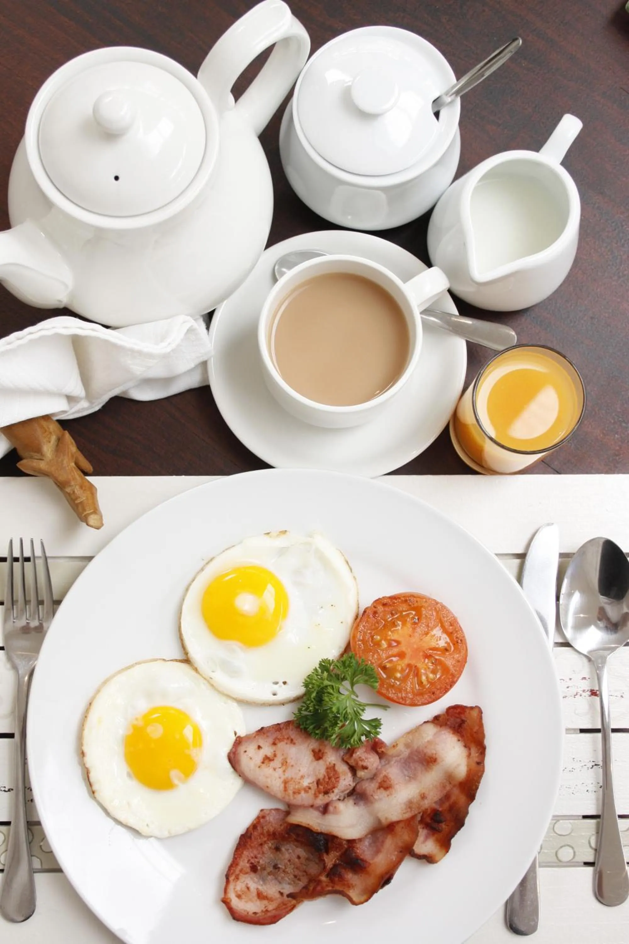 Food close-up in The Potting Shed Guest House