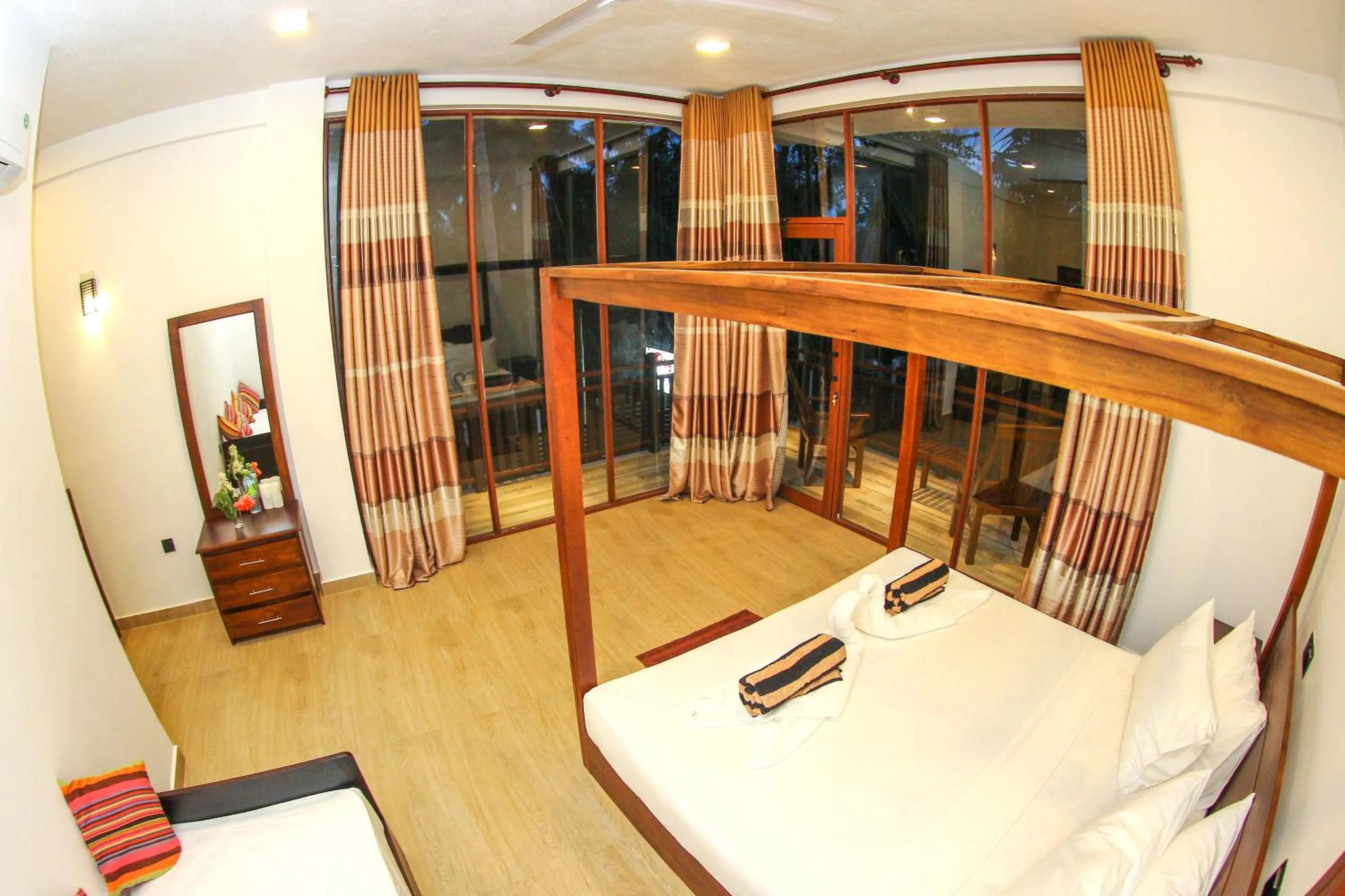 Bed in Bay Hiriketiya