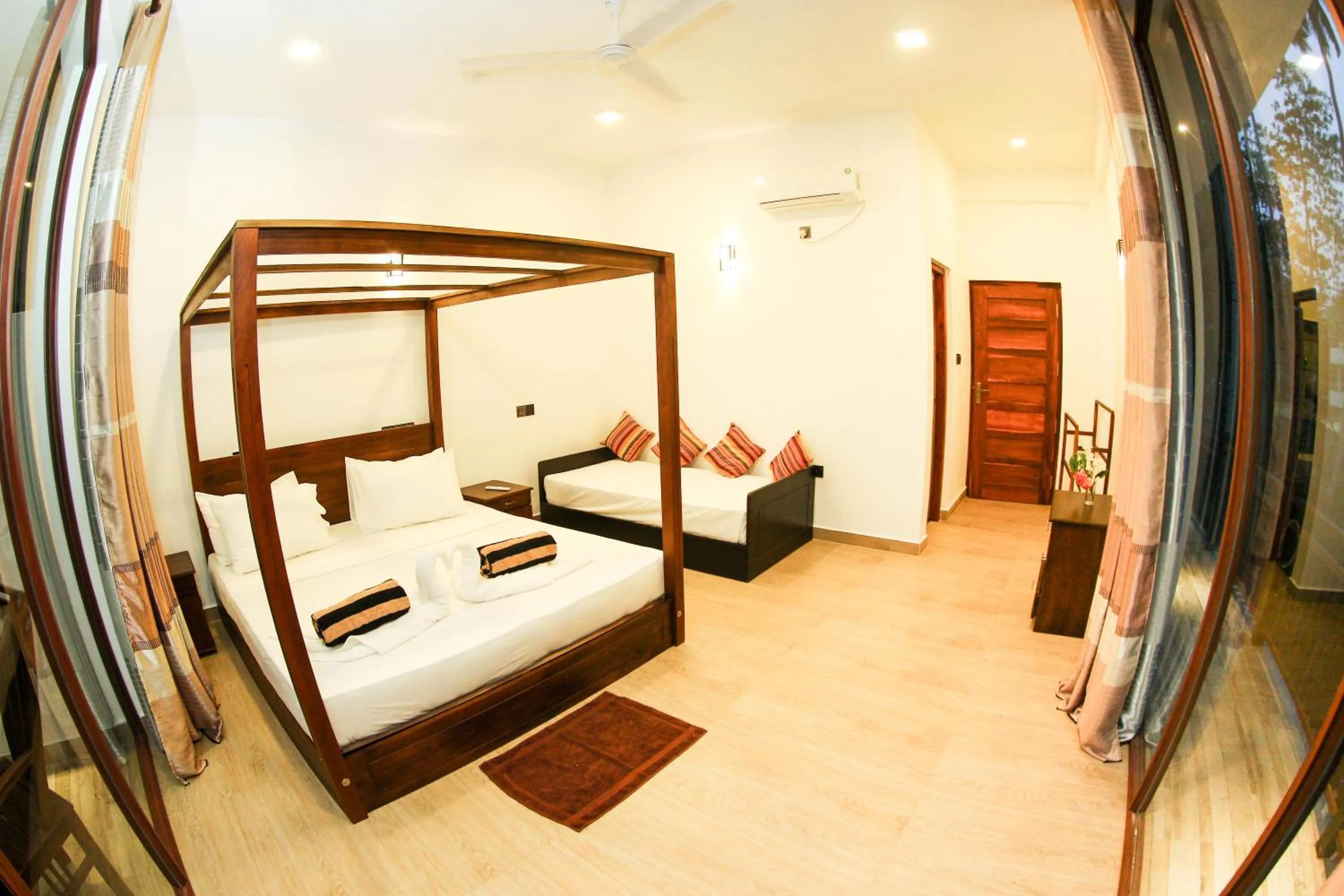 Bed in Bay Hiriketiya