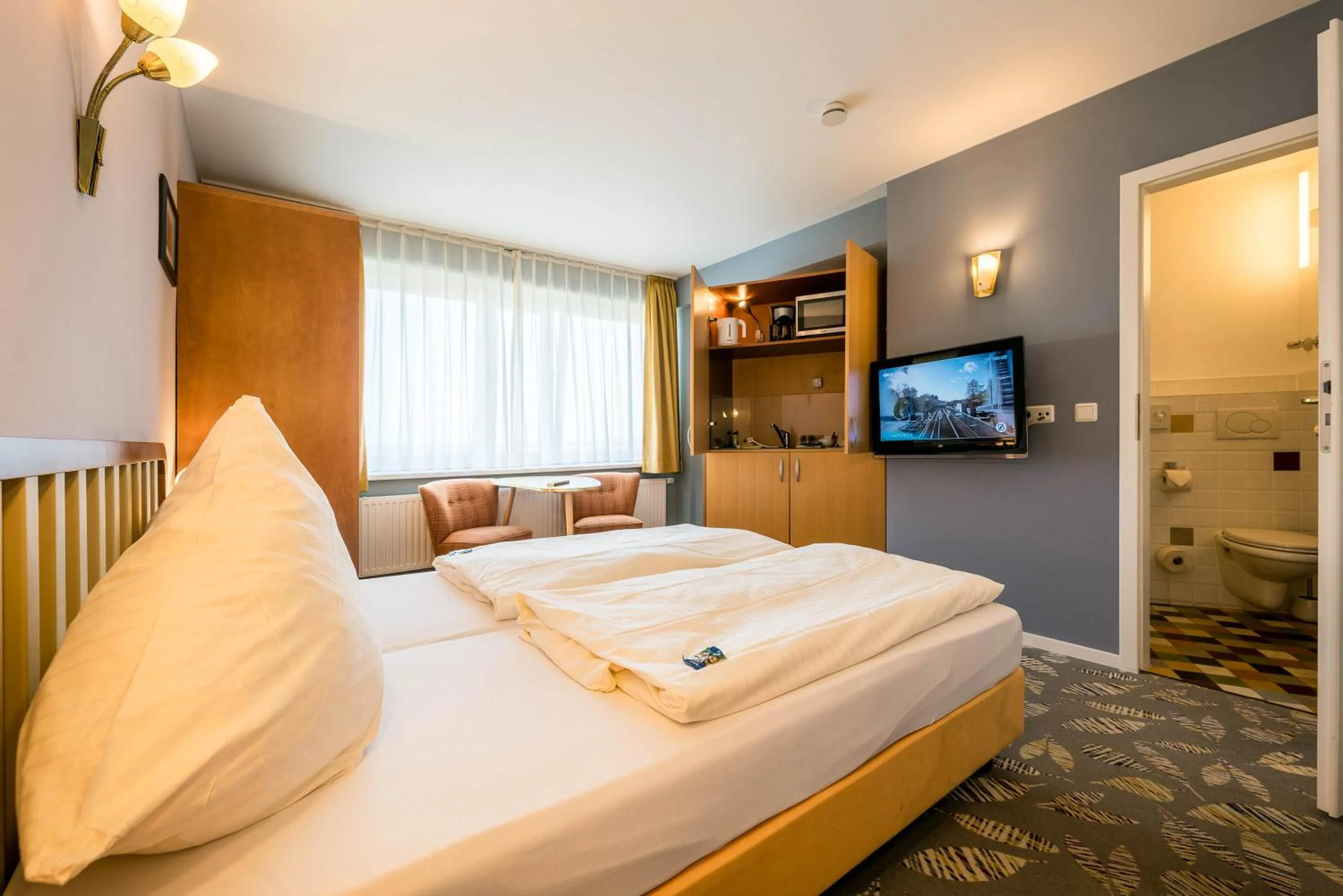 TV and multimedia, Bed in Klassik Appartements