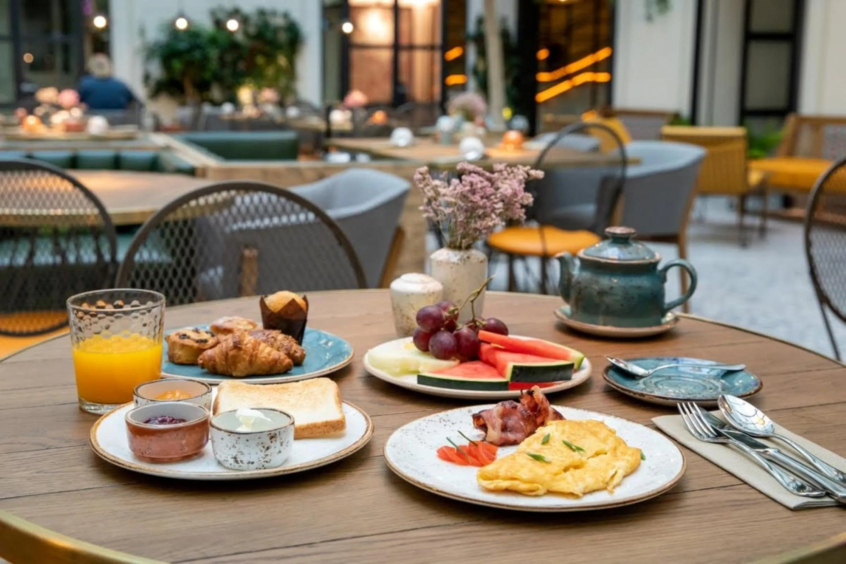 Breakfast in Pestana Collection Plaza Mayor