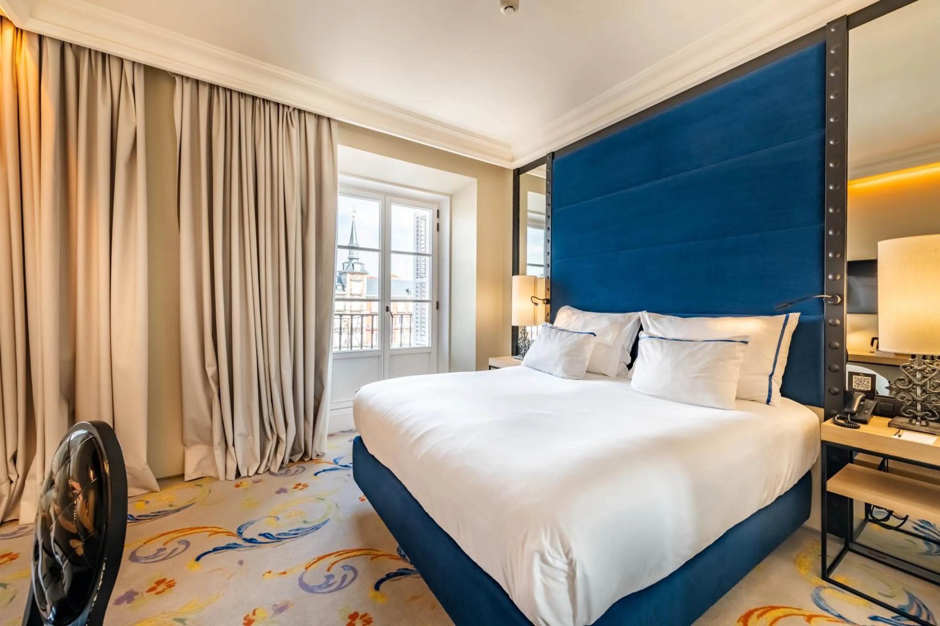 Bedroom, Bed in Pestana Collection Plaza Mayor