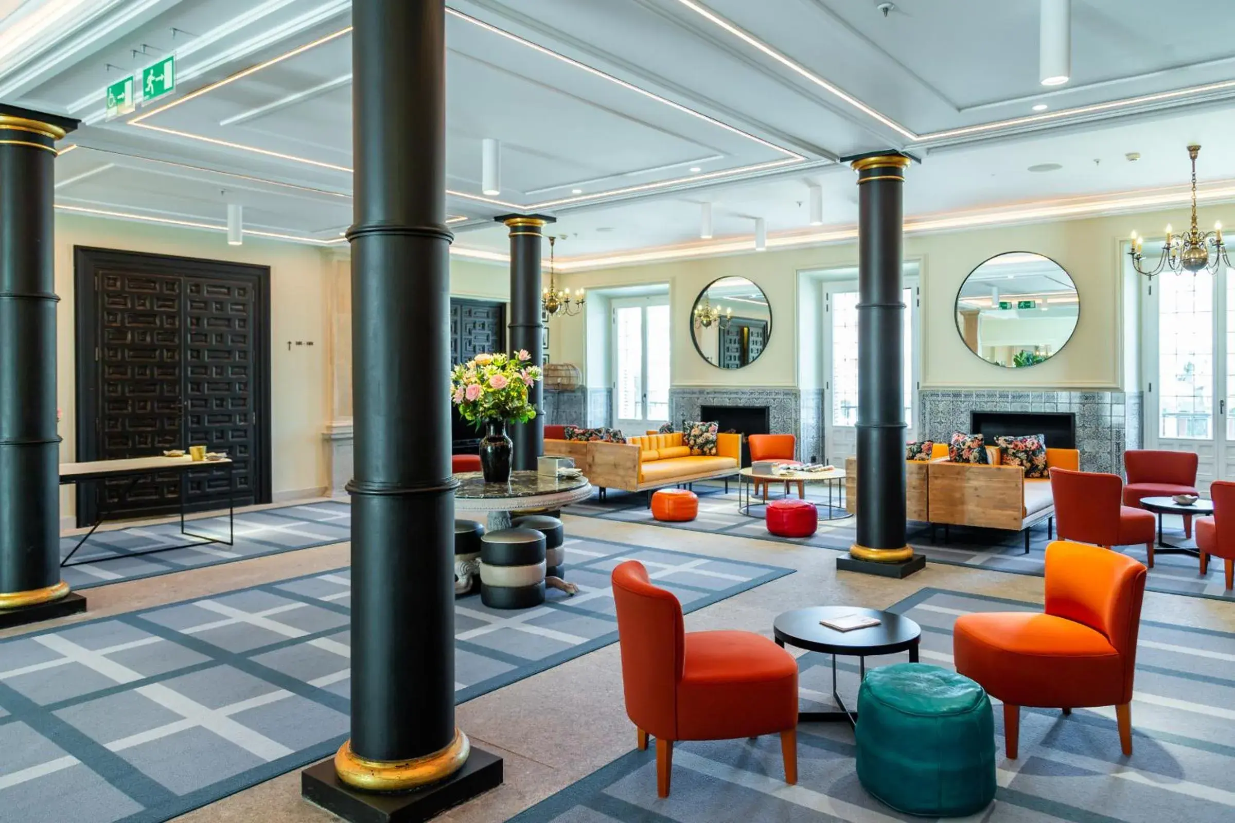 Living room in Pestana Collection Plaza Mayor Living room in Pestana Collection Plaza Mayor