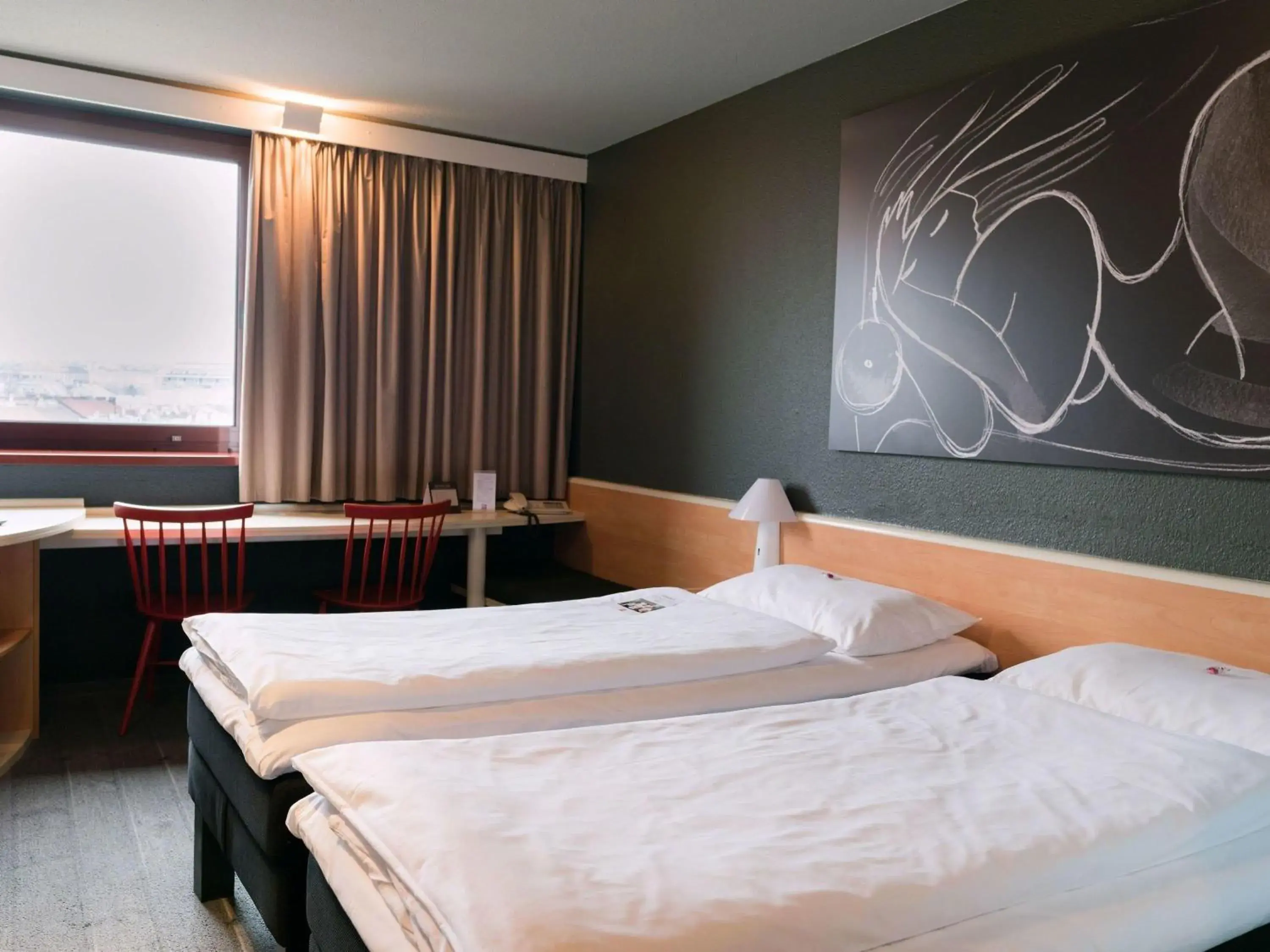 Bedroom, Bed in Ibis Wien Mariahilf Bedroom, Bed in Ibis Wien Mariahilf