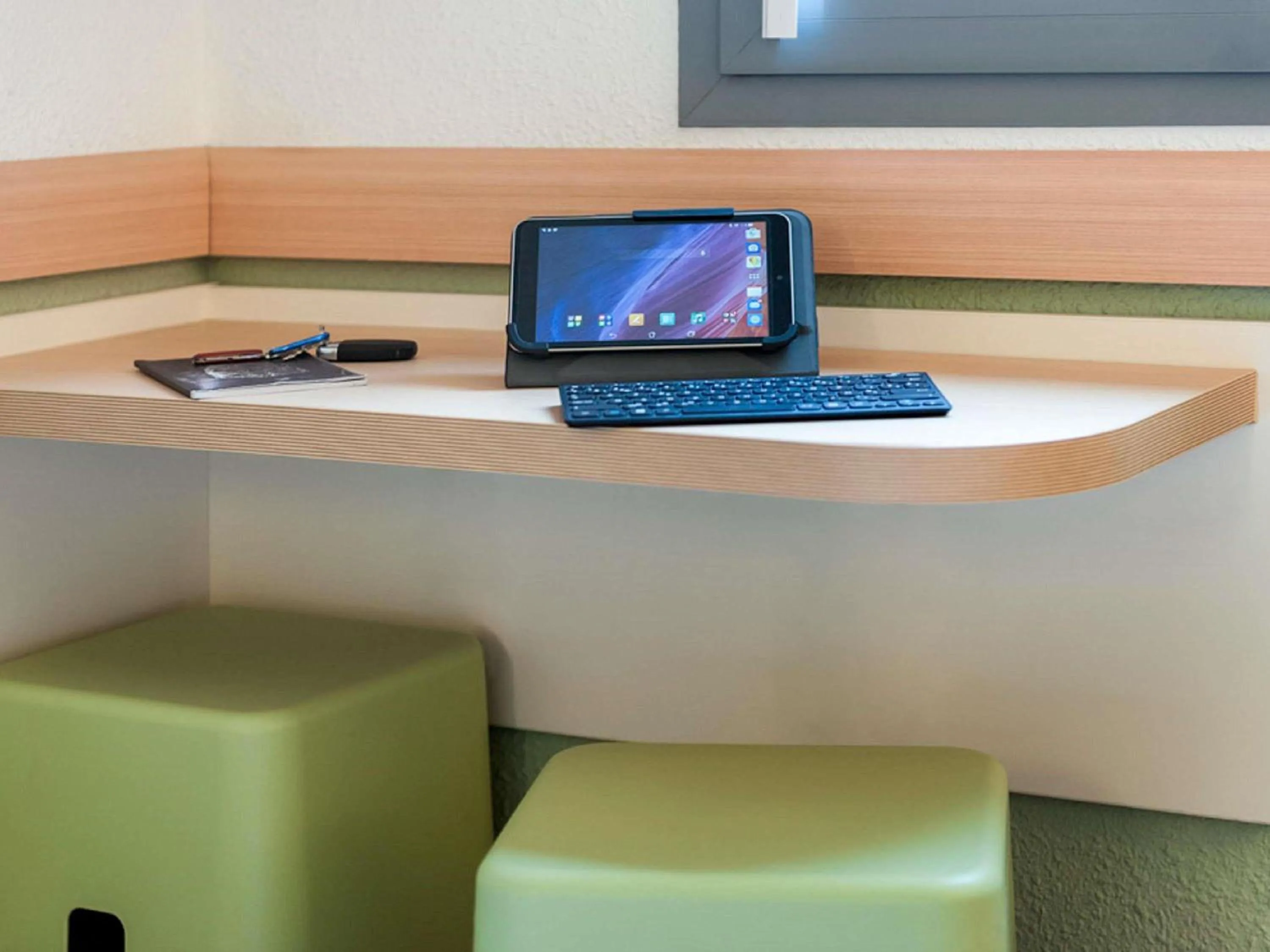 Bedroom in ibis budget Poitiers Nord Futuroscope