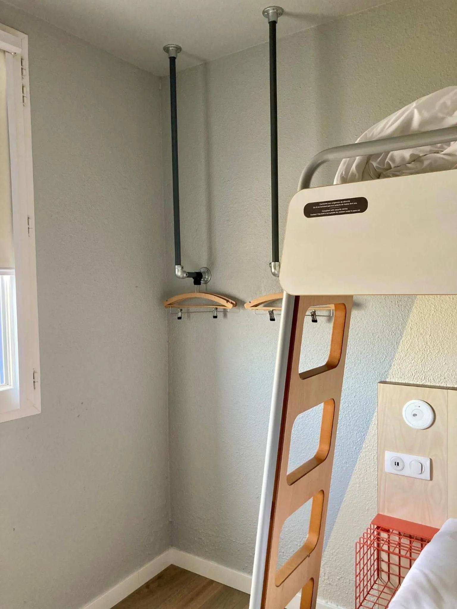 Bedroom in ibis budget Poitiers Nord Futuroscope