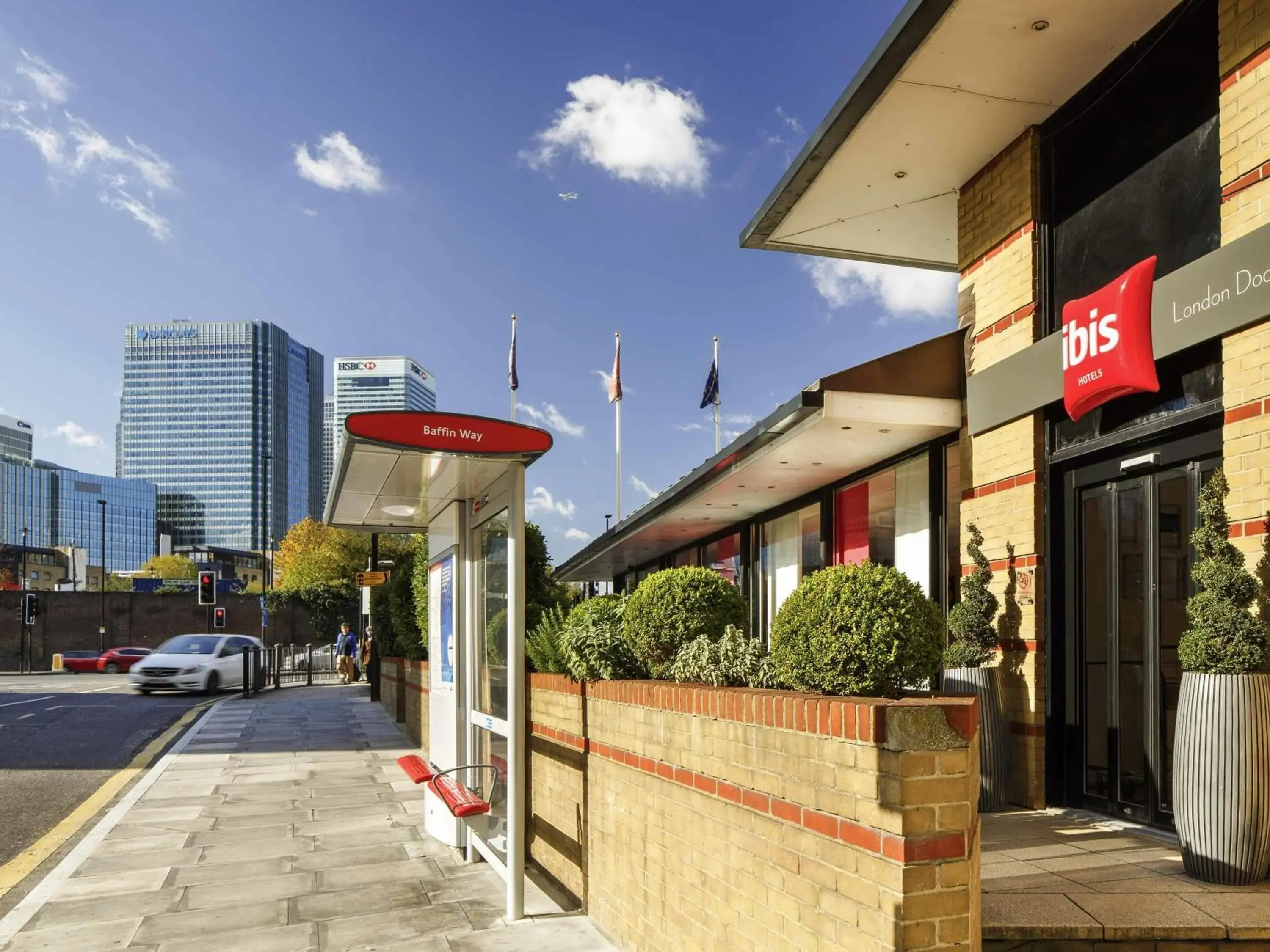 Property building in ibis London Docklands Canary Wharf Property building in ibis London Docklands Canary Wharf