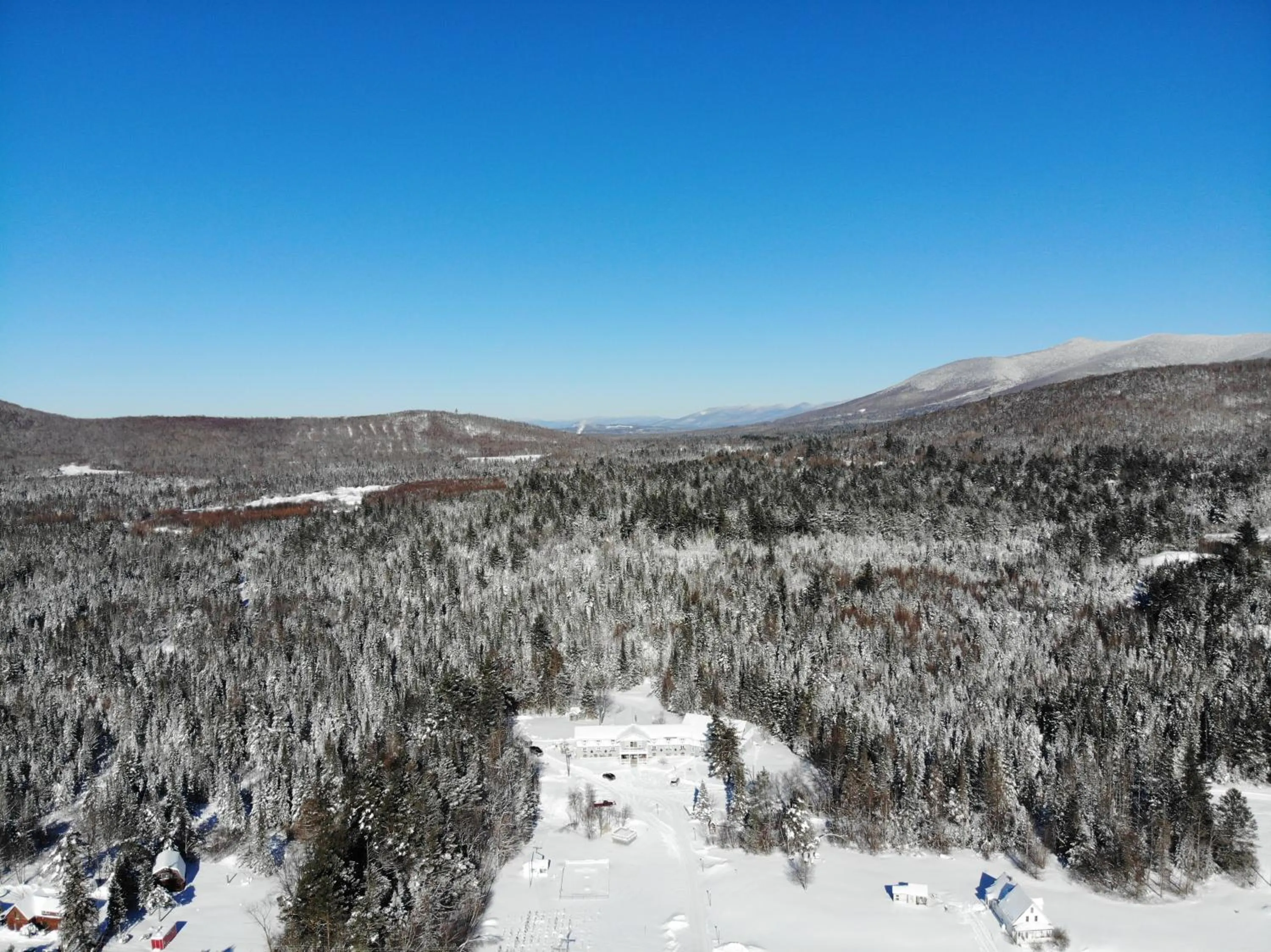 Bird's eye view in Carlson's Lodge