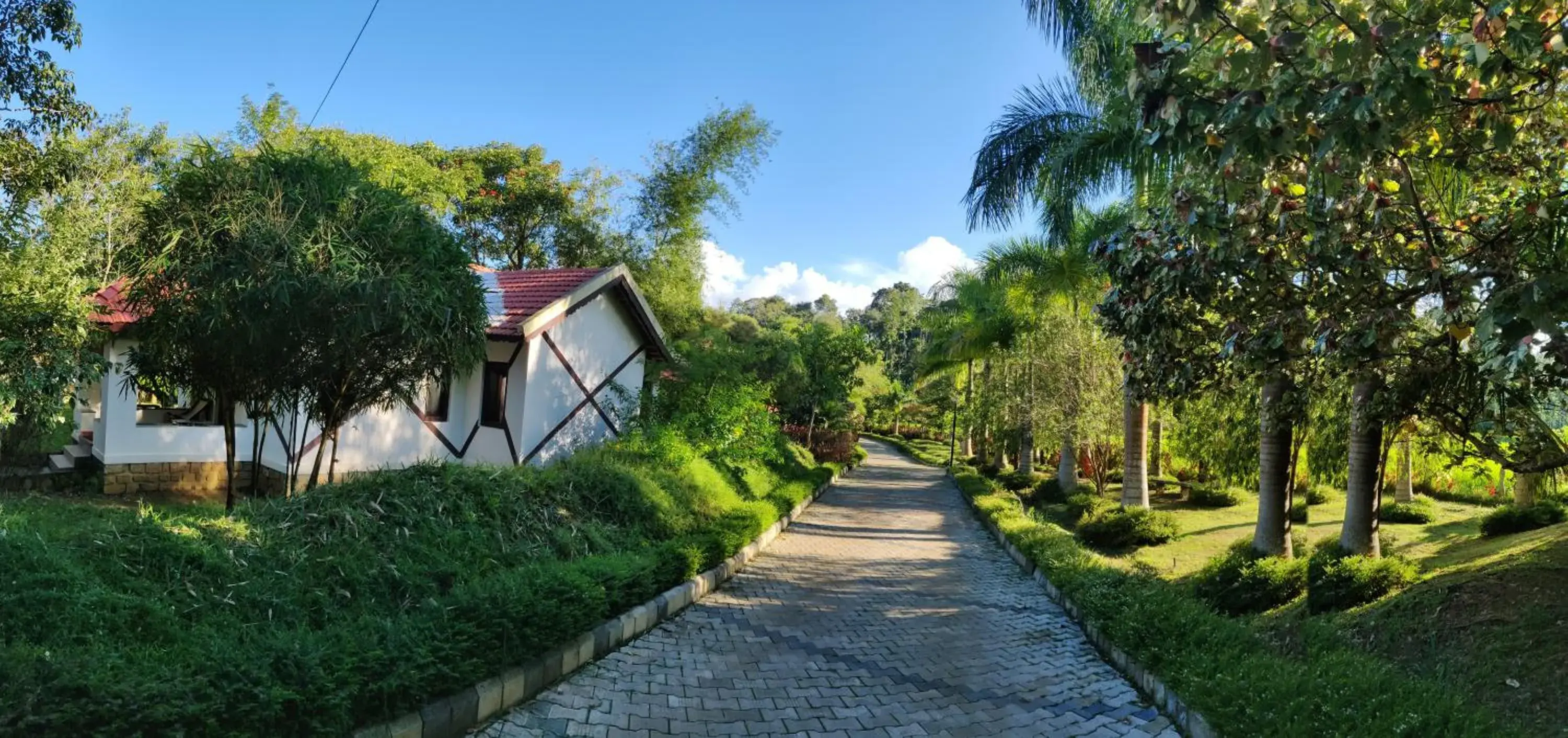 Property building in Kadkani River Resort Coorg Property building in Kadkani River Resort Coorg