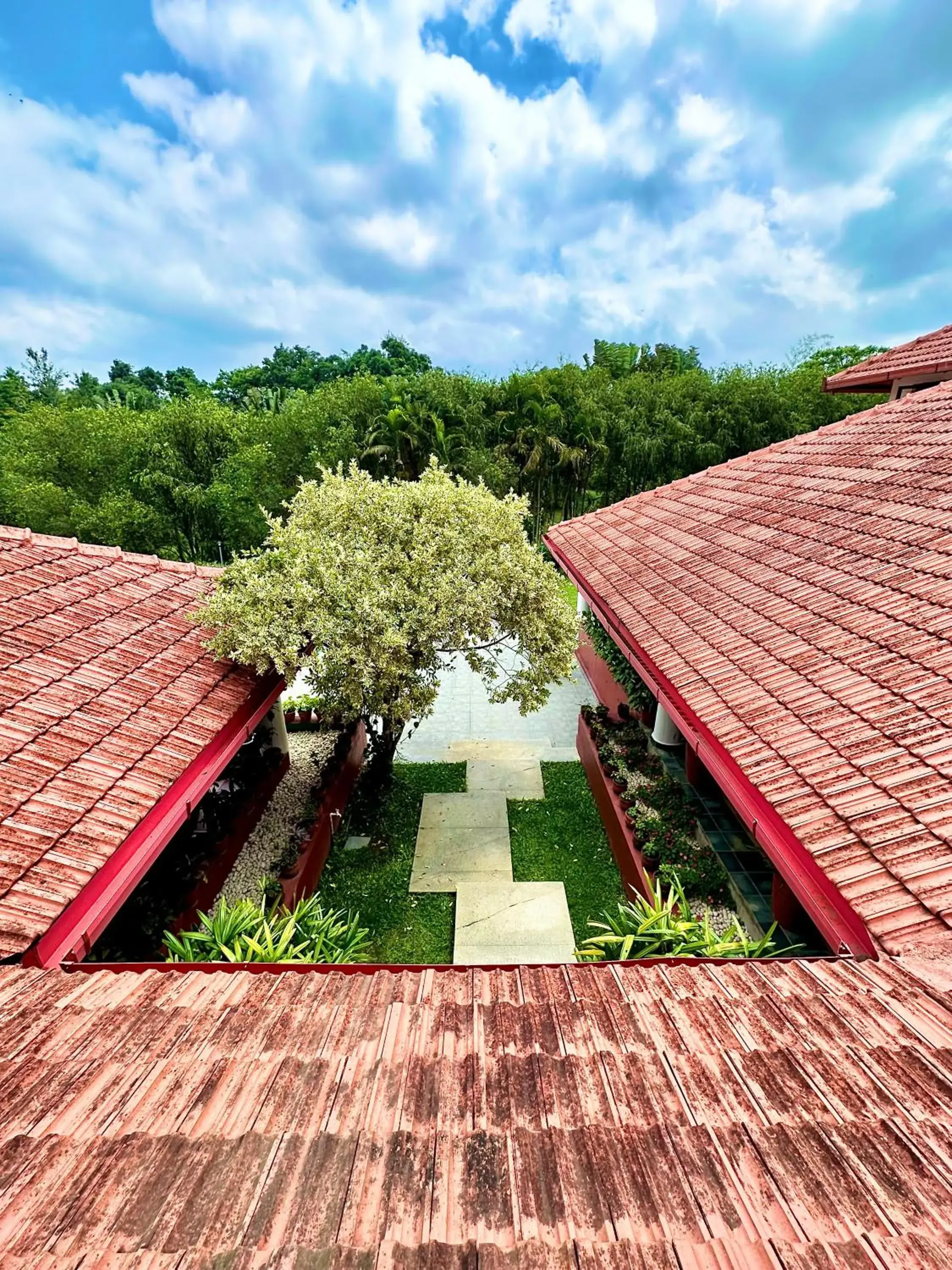 Property building in Kadkani River Resort Coorg Property building in Kadkani River Resort Coorg