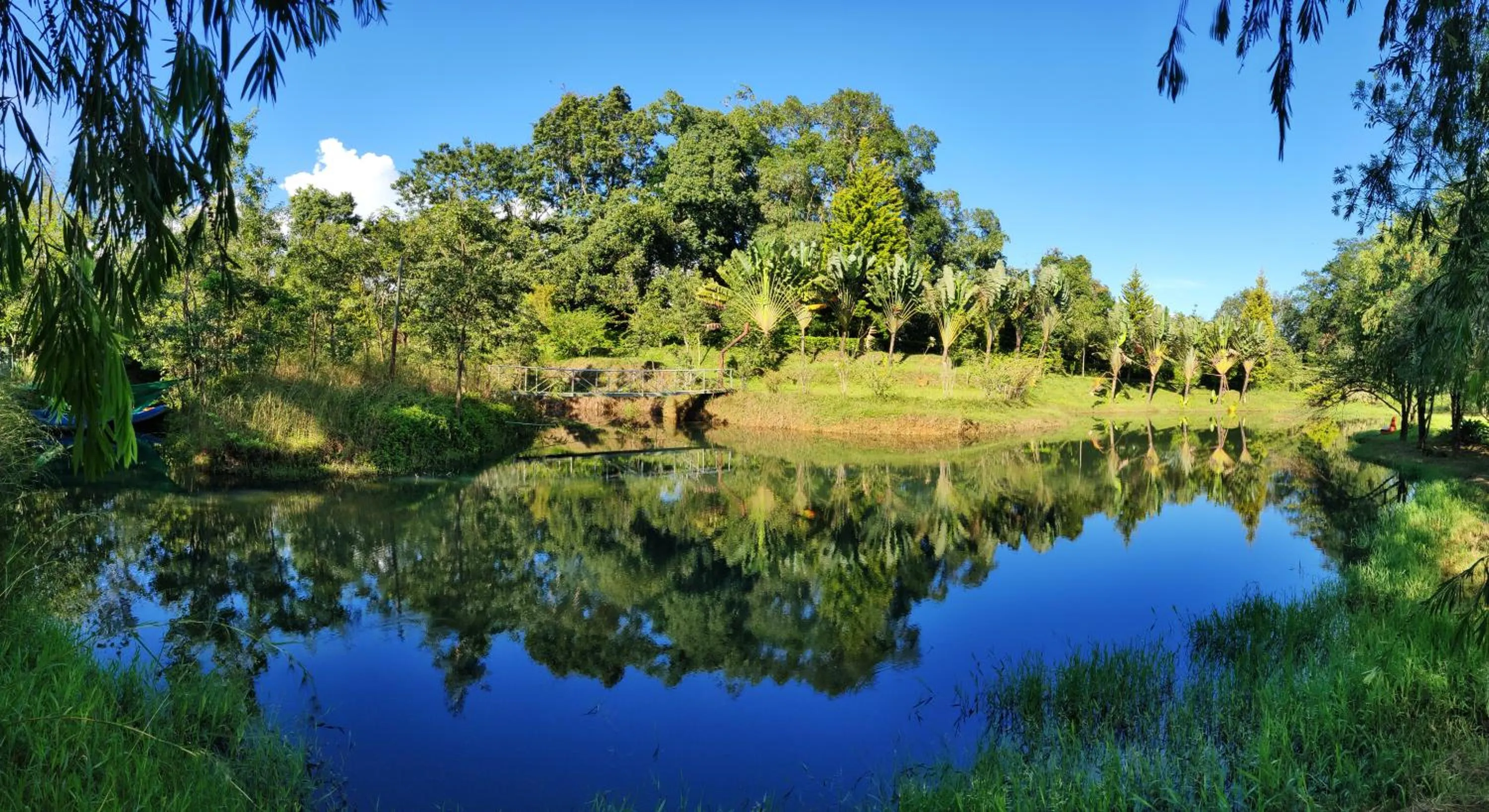 Lake view in Kadkani River Resort Coorg