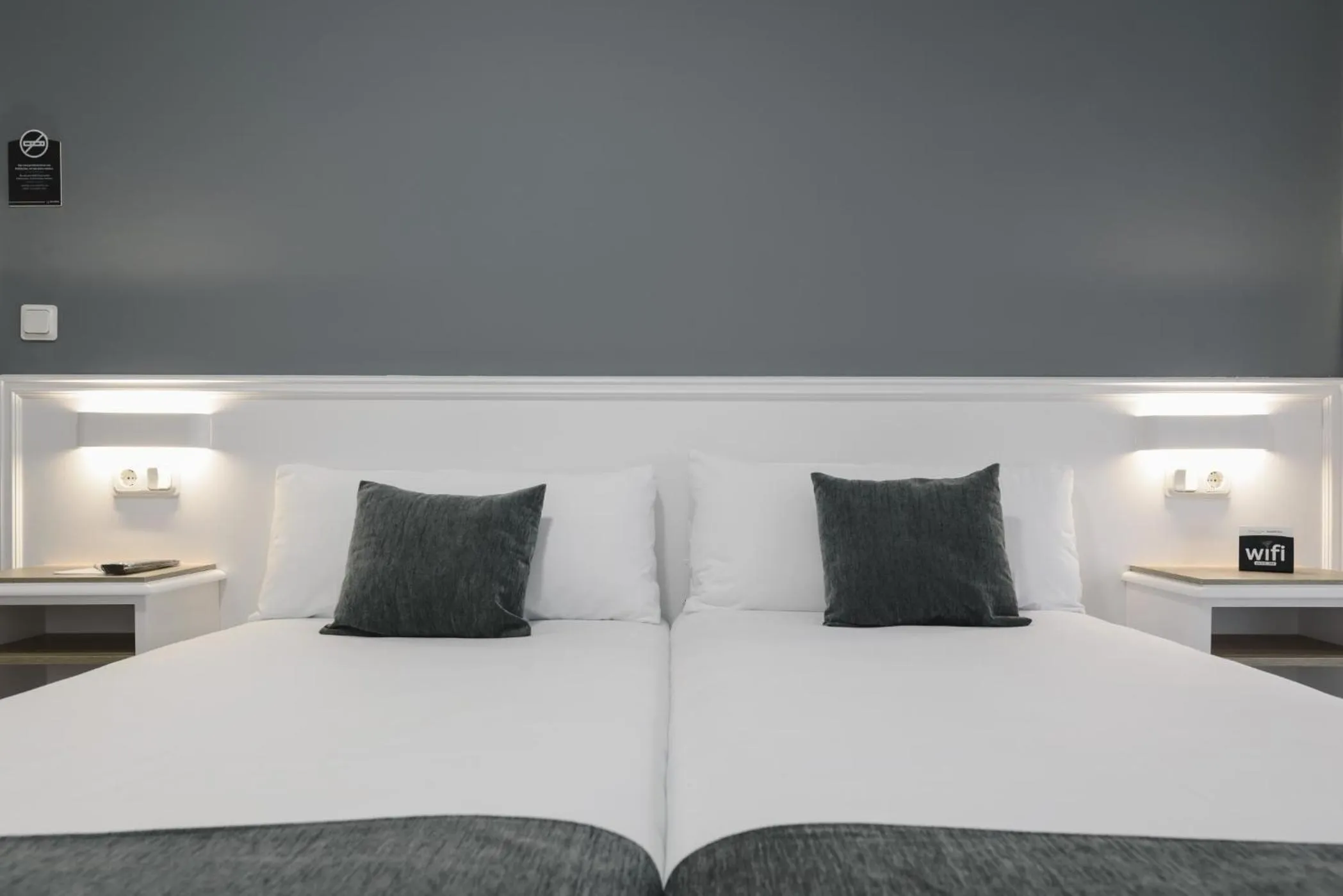 Bed in Hotel Alda Narón