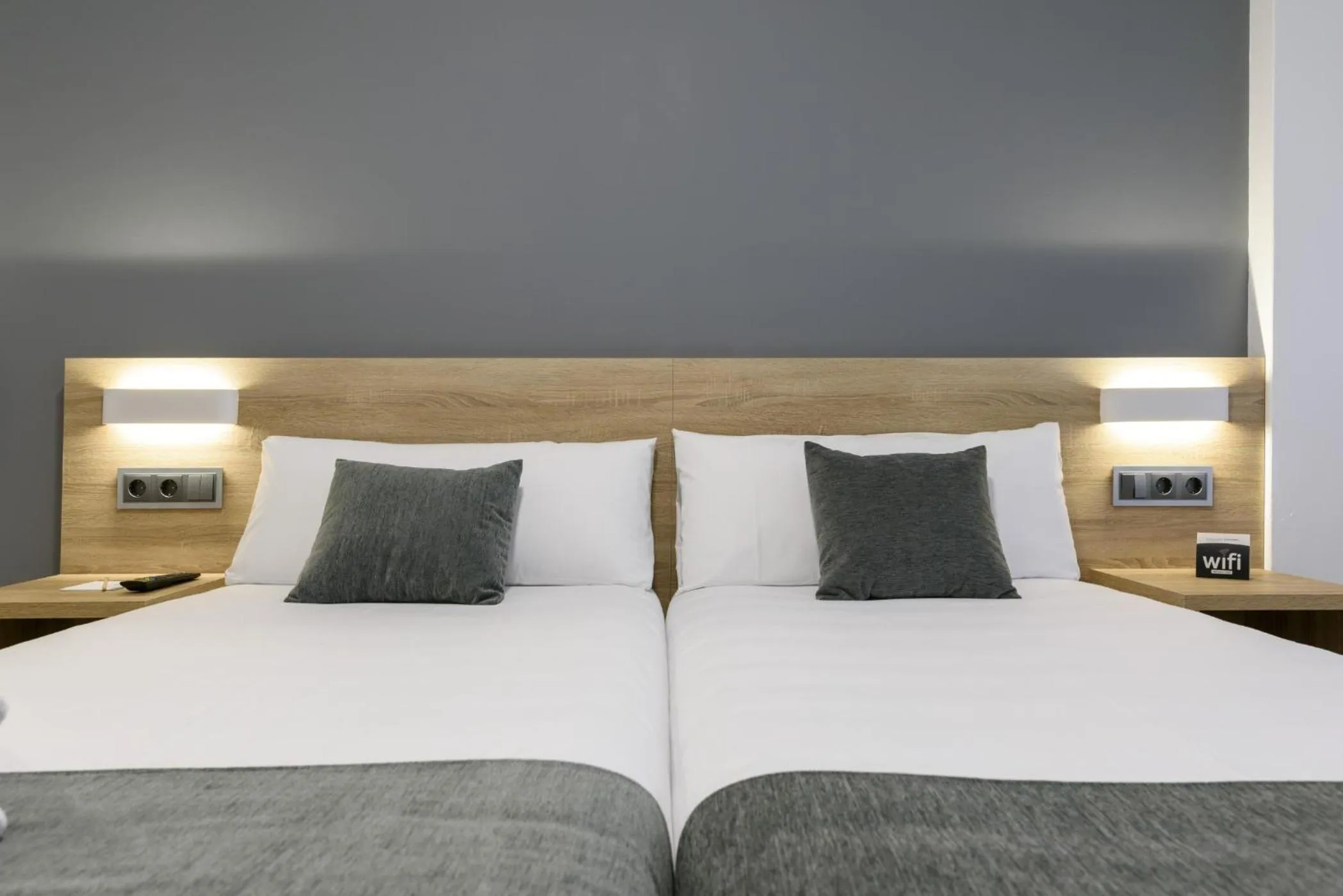 Bed in Hotel Alda Narón