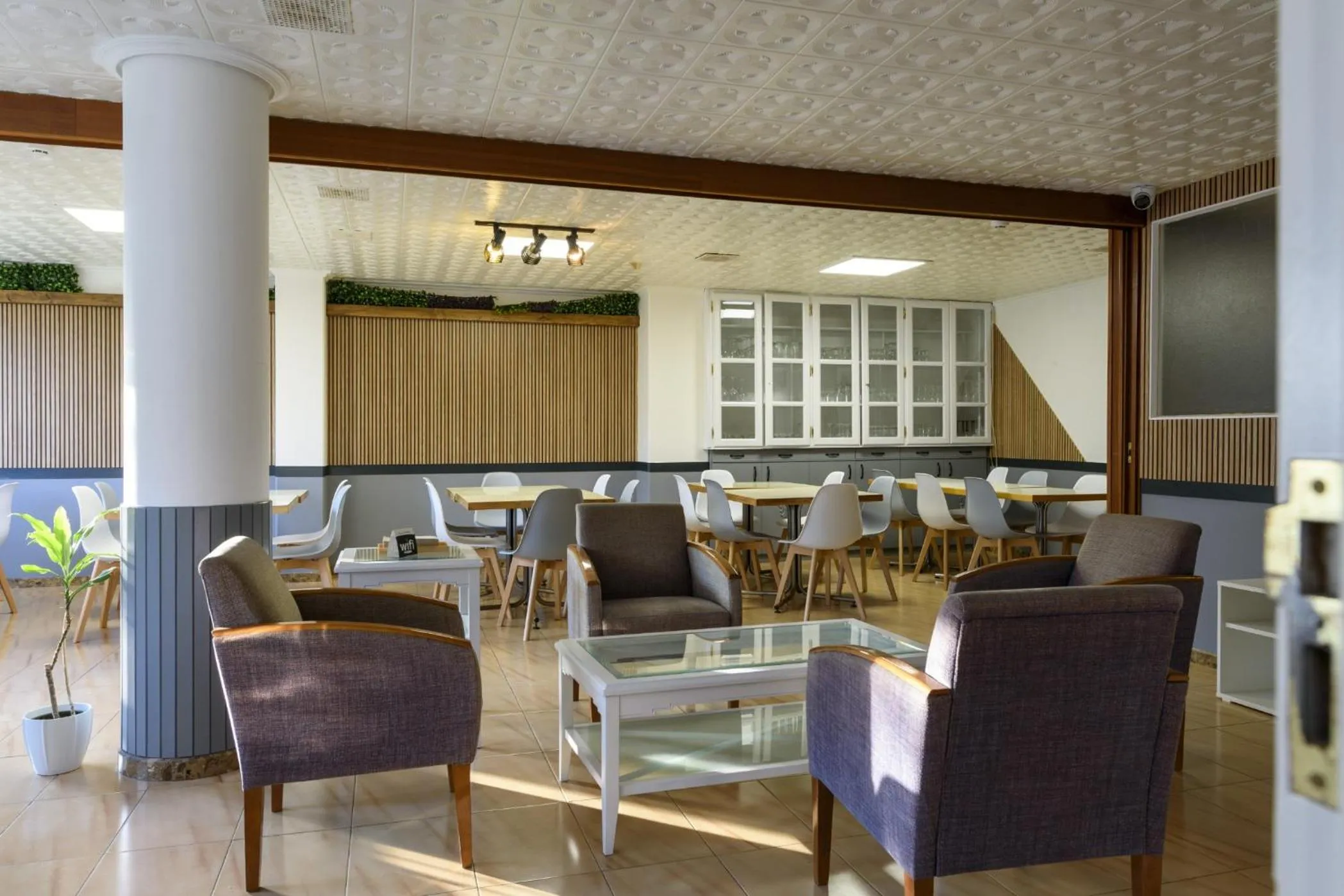 Living room in Hotel Alda Narón