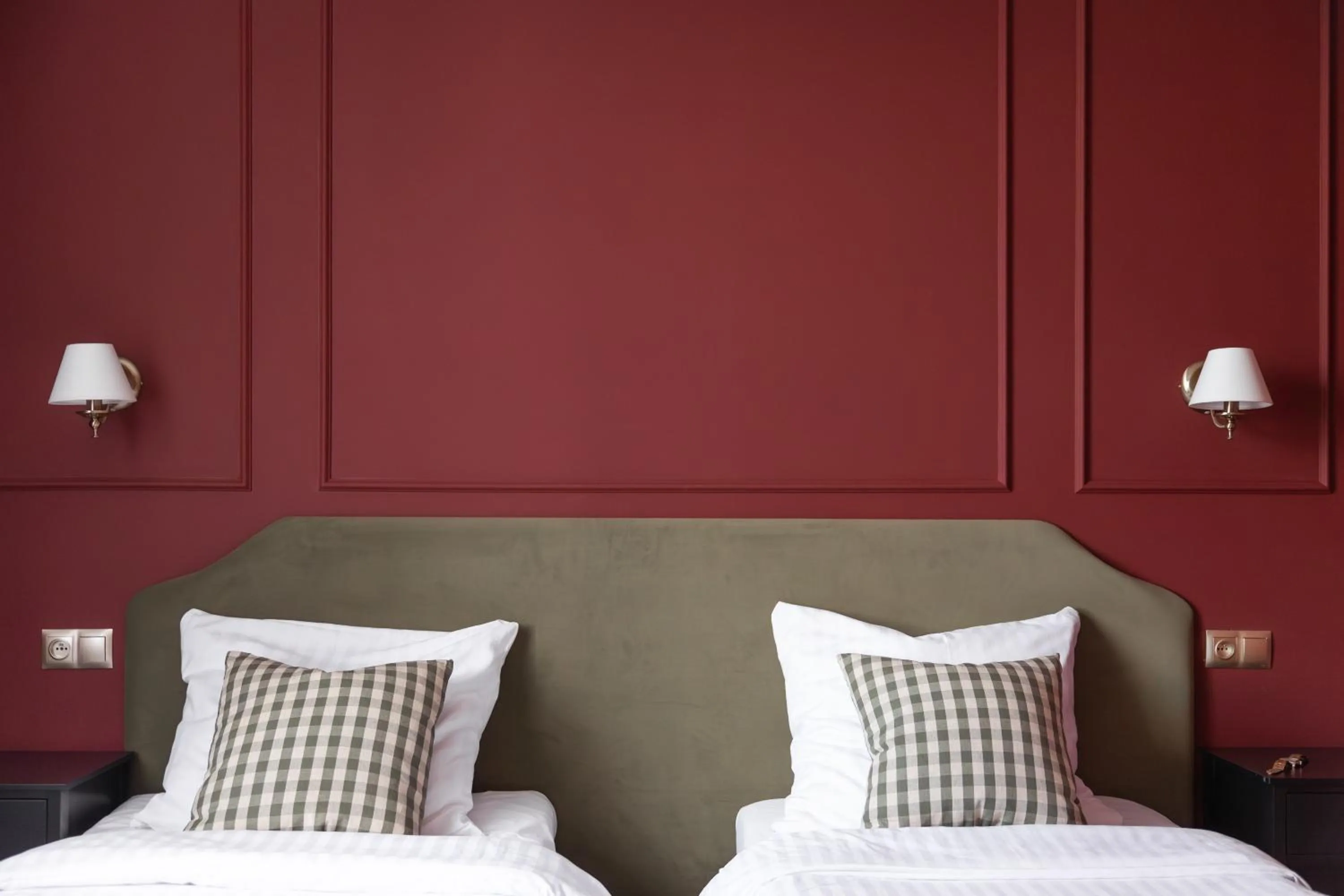 Bed in Hotel Mały Młyn