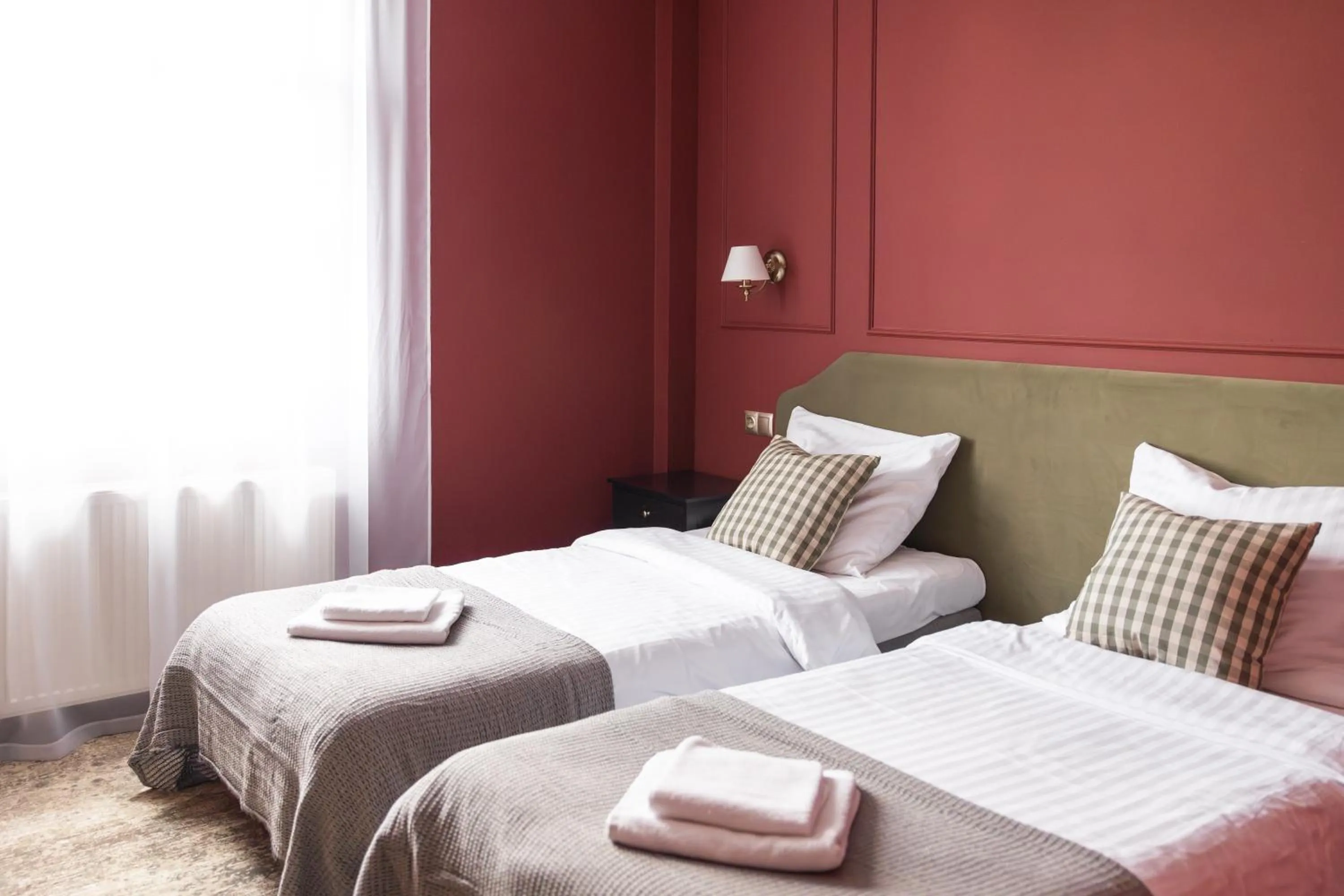 Bed in Hotel Mały Młyn