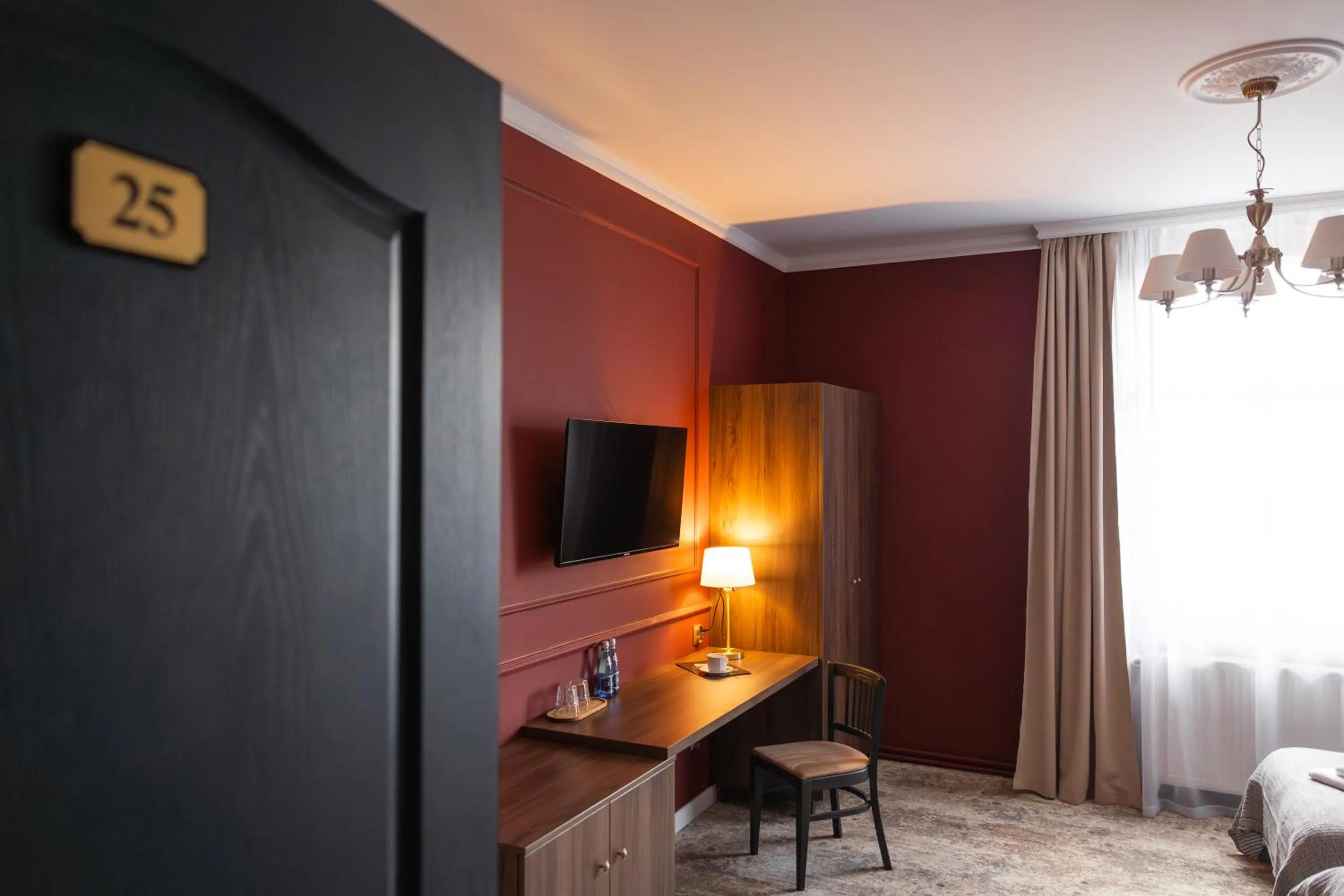 Bed in Hotel Mały Młyn