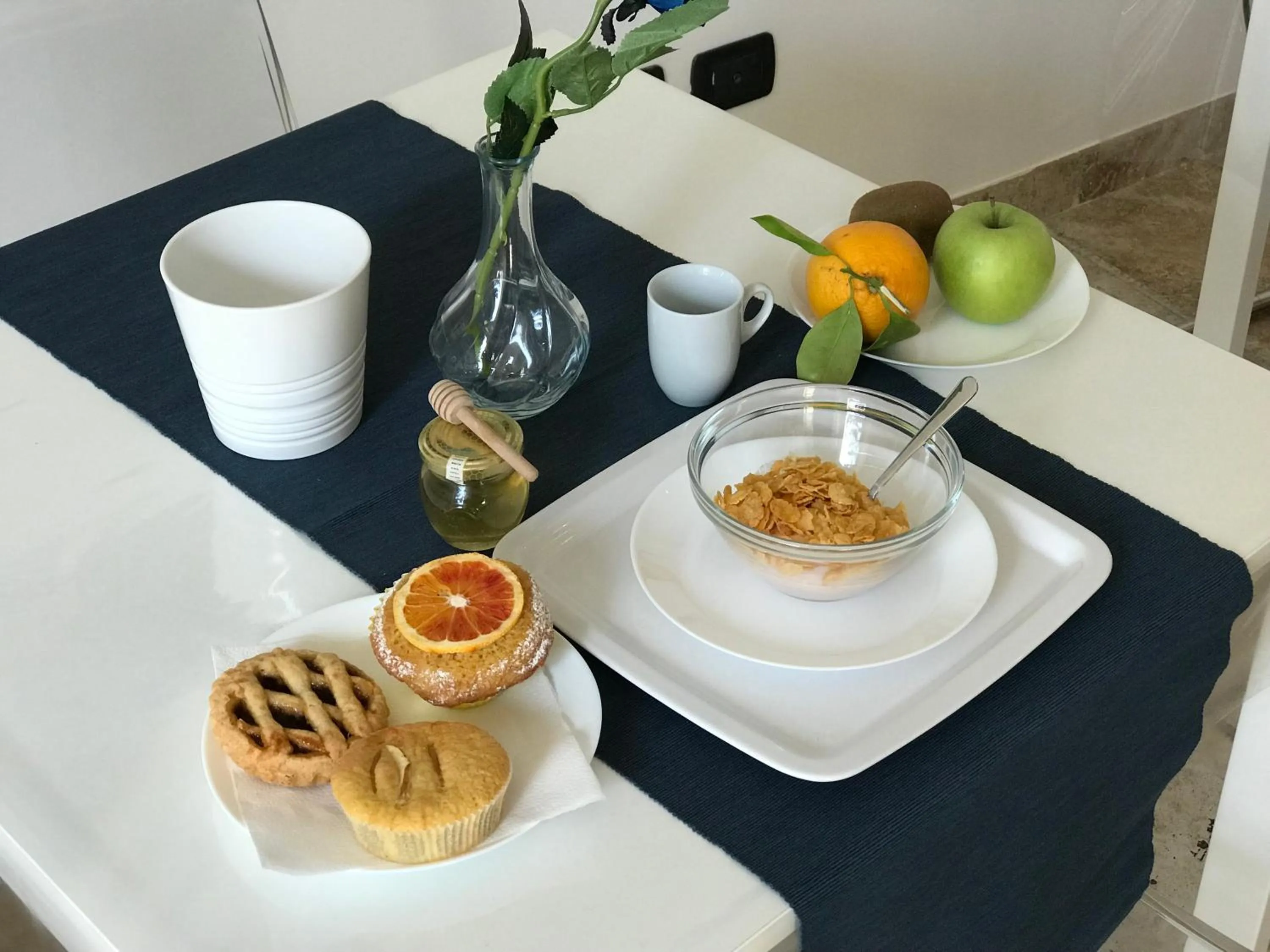 Breakfast in B&B Il Poeta sul Mare