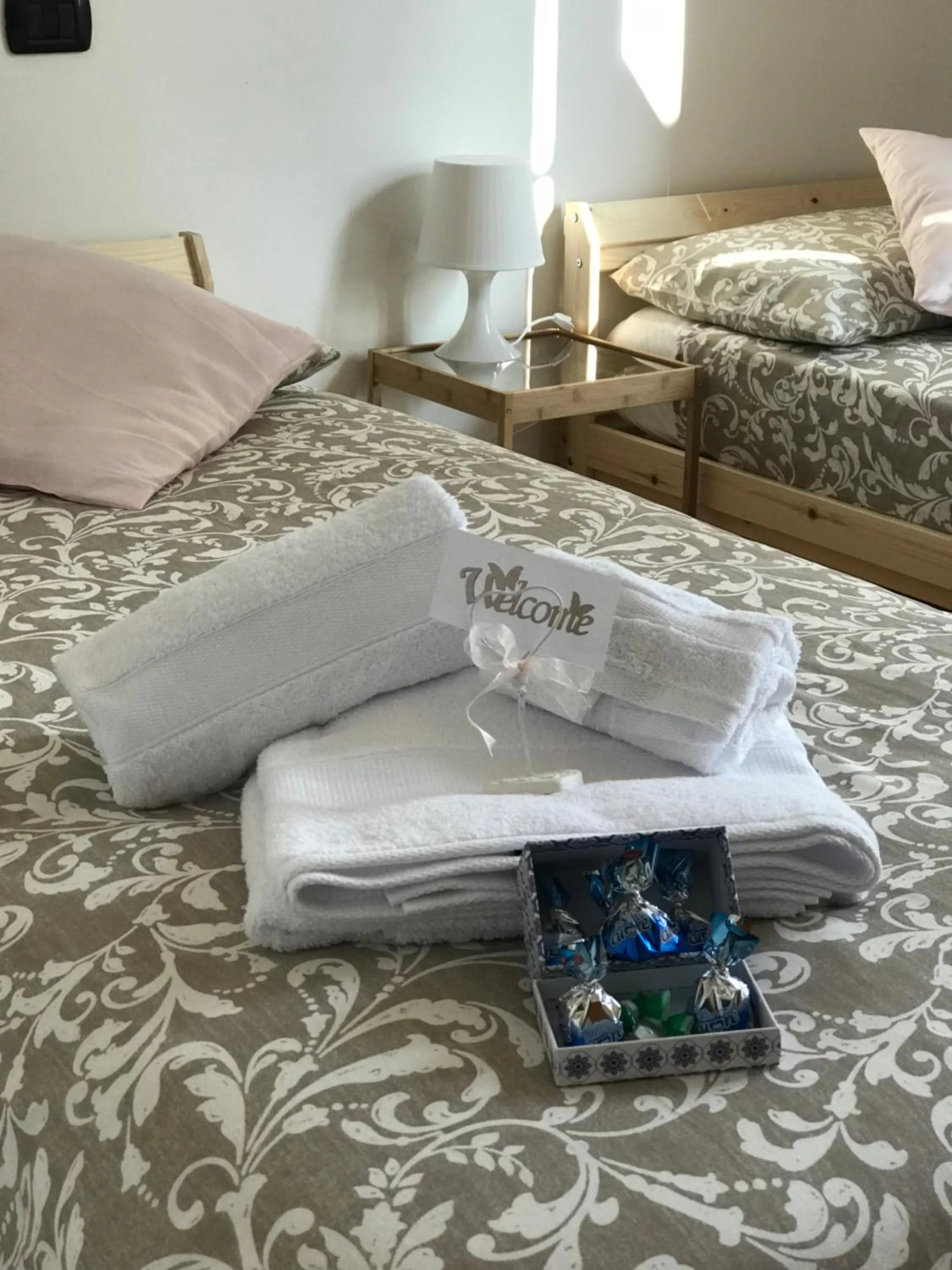 Bed in B&B Il Poeta sul Mare