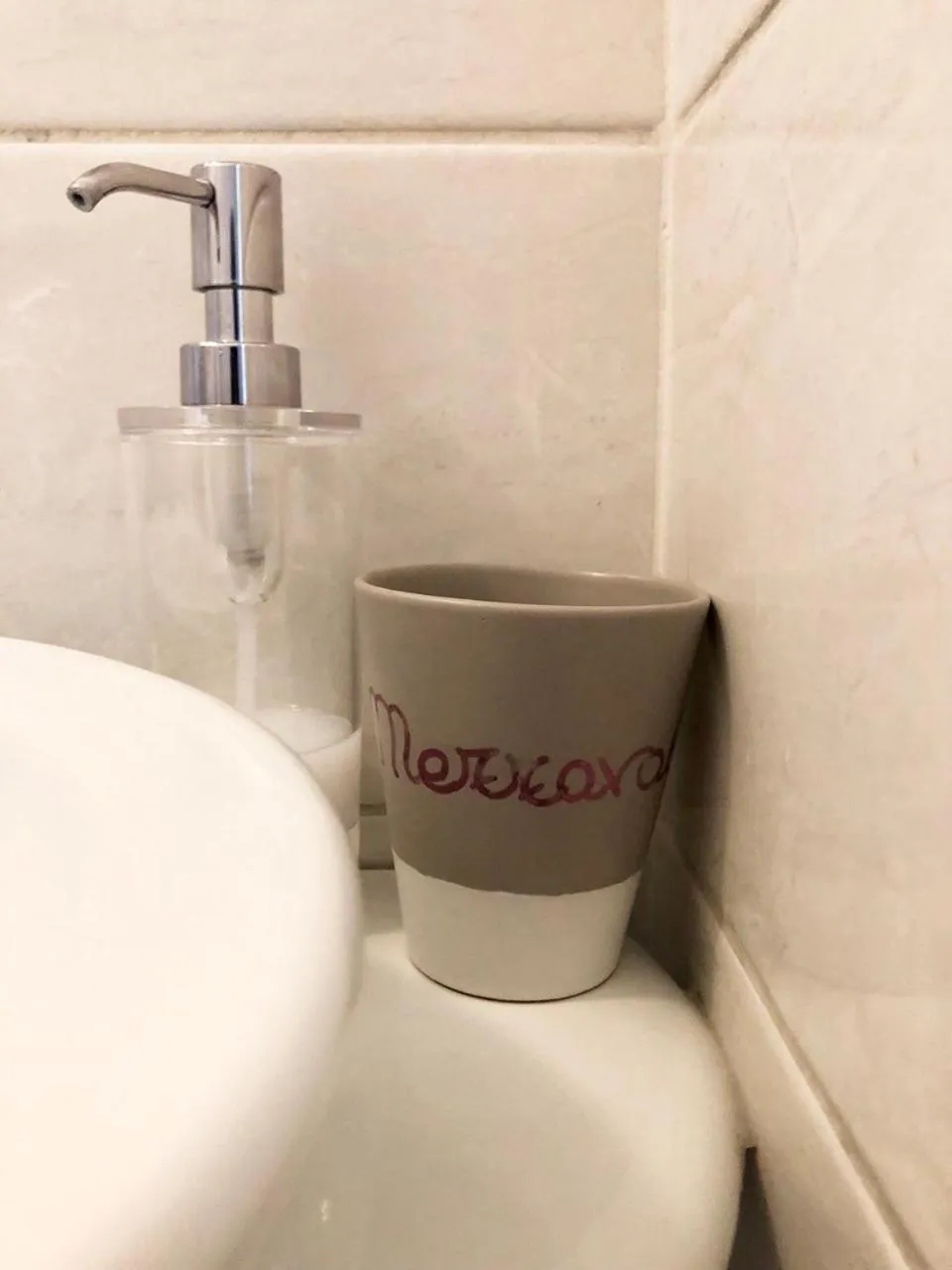 Bathroom in B&B Il Poeta sul Mare