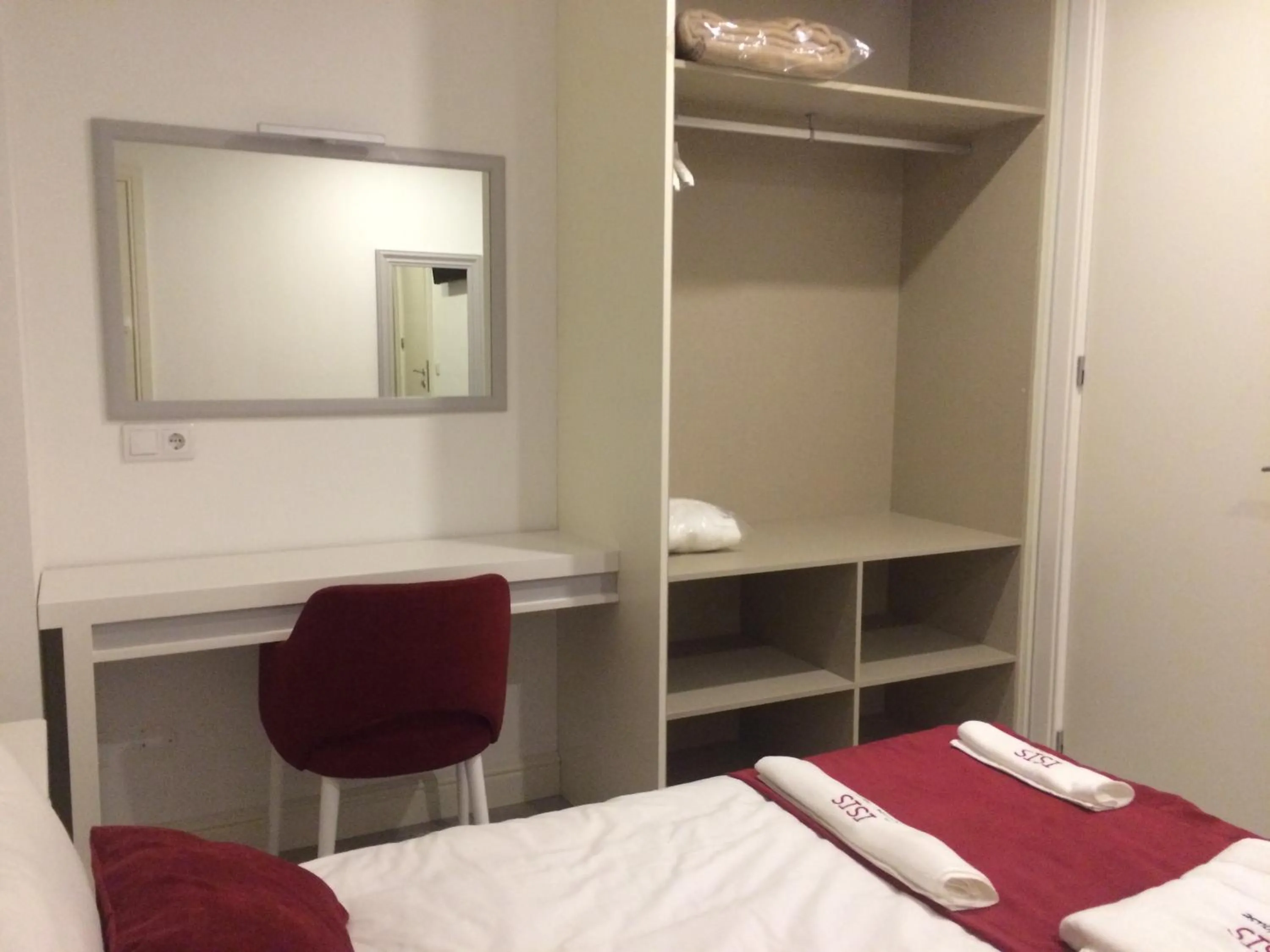 Bed in ÍSIS Guest House