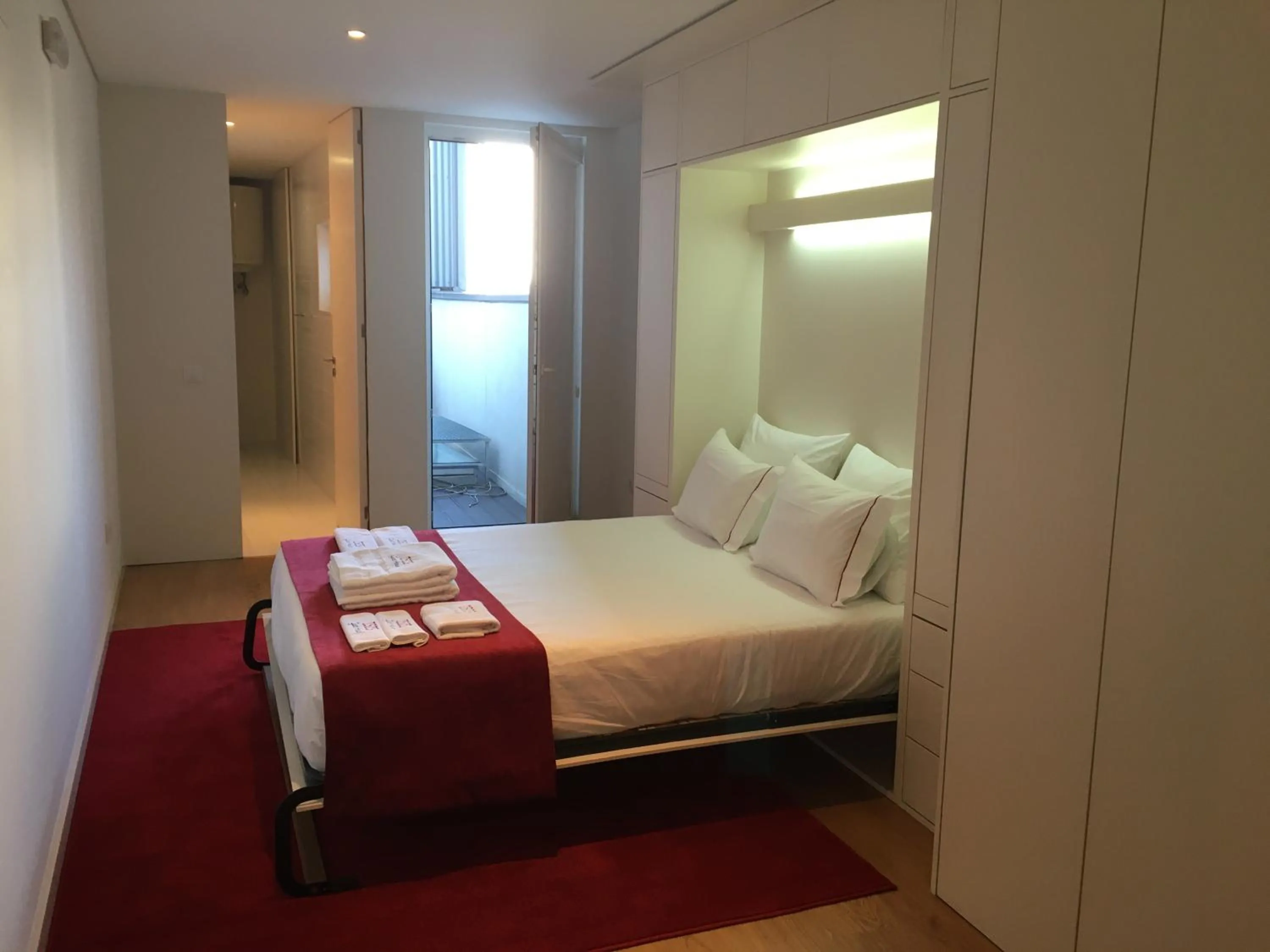 Bed in ÍSIS Guest House