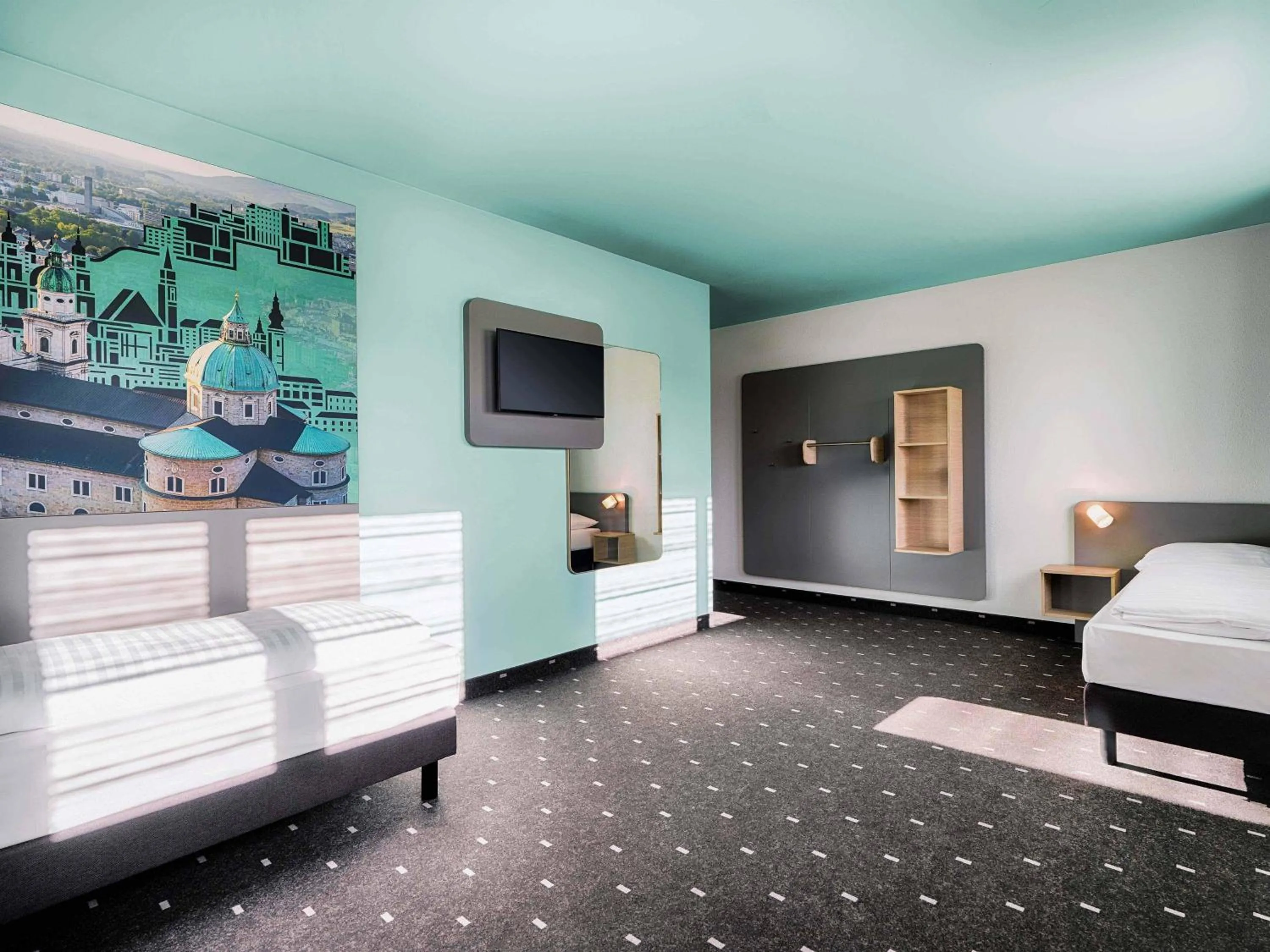 Lobby or reception, Bed in B&B Hotel Salzburg-Nord