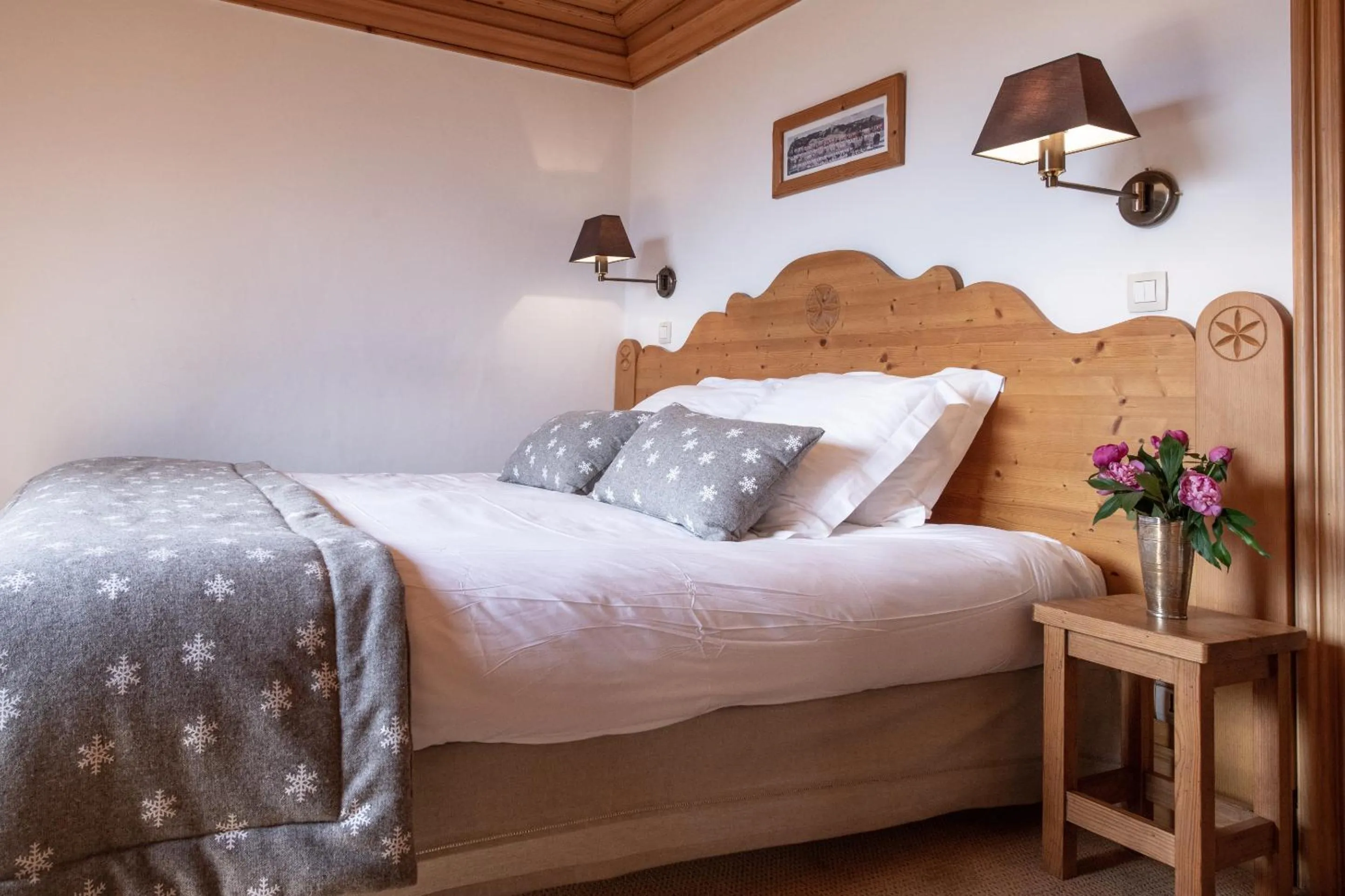 Bed in Le Chamois d'Or