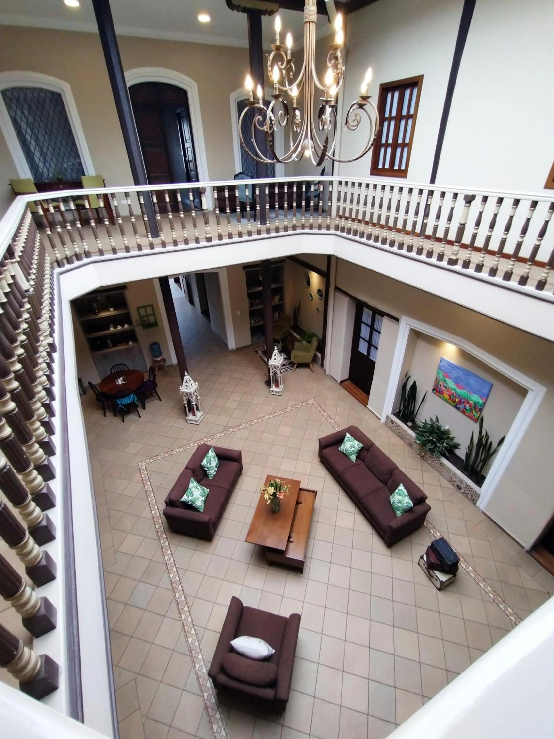 Living room in Hotel Raymipampa