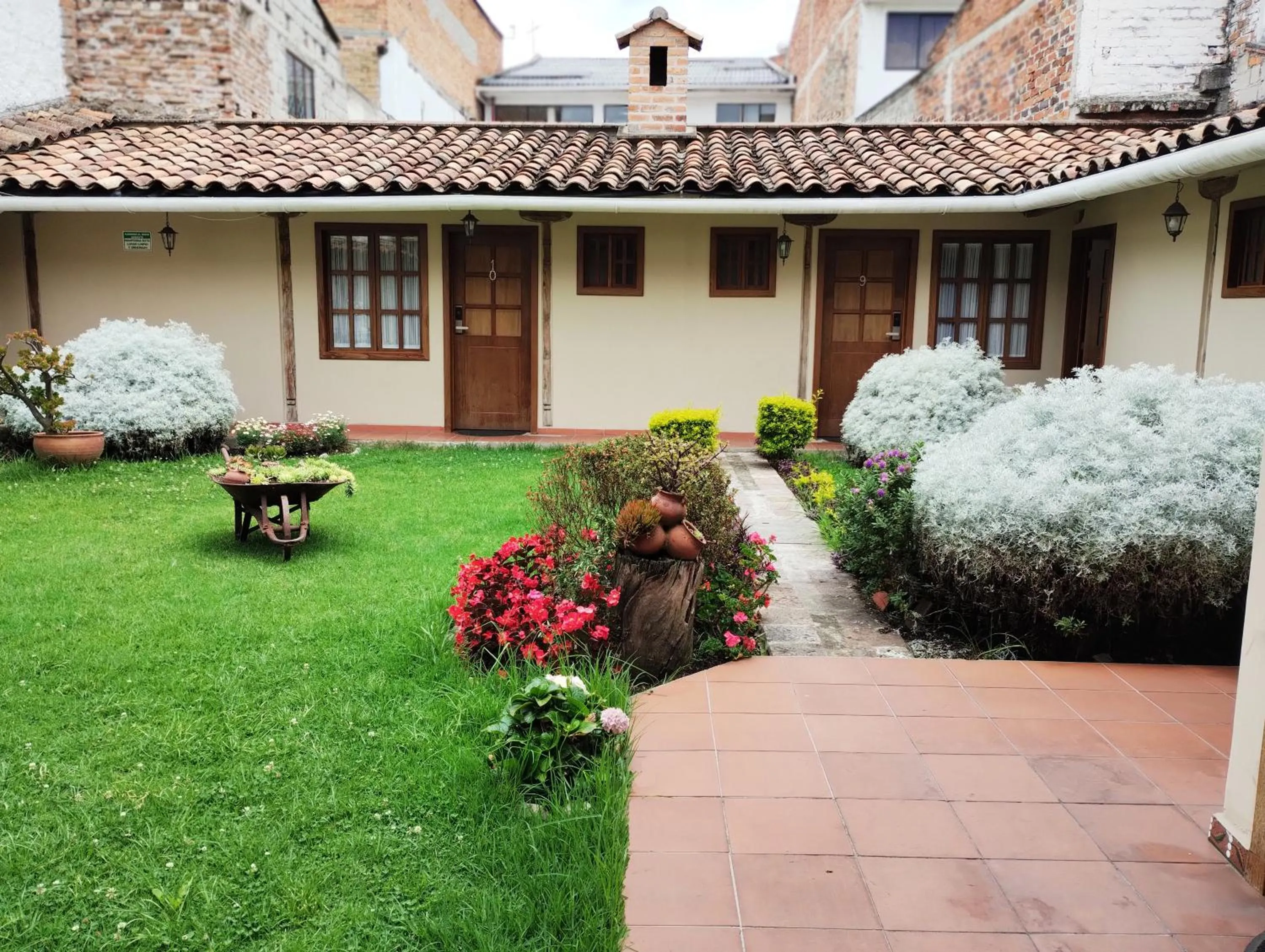 Garden in Hotel Raymipampa