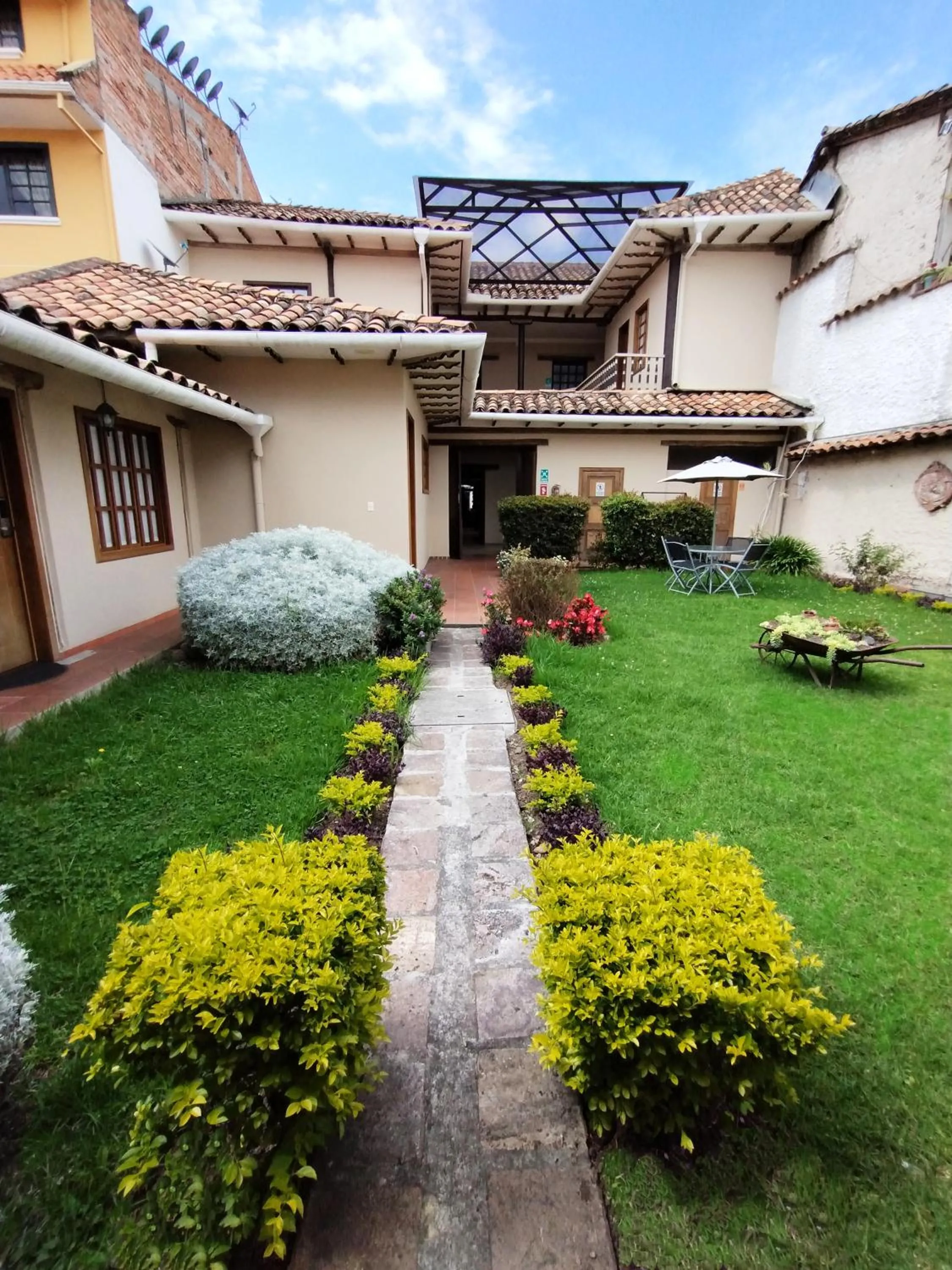 Garden in Hotel Raymipampa