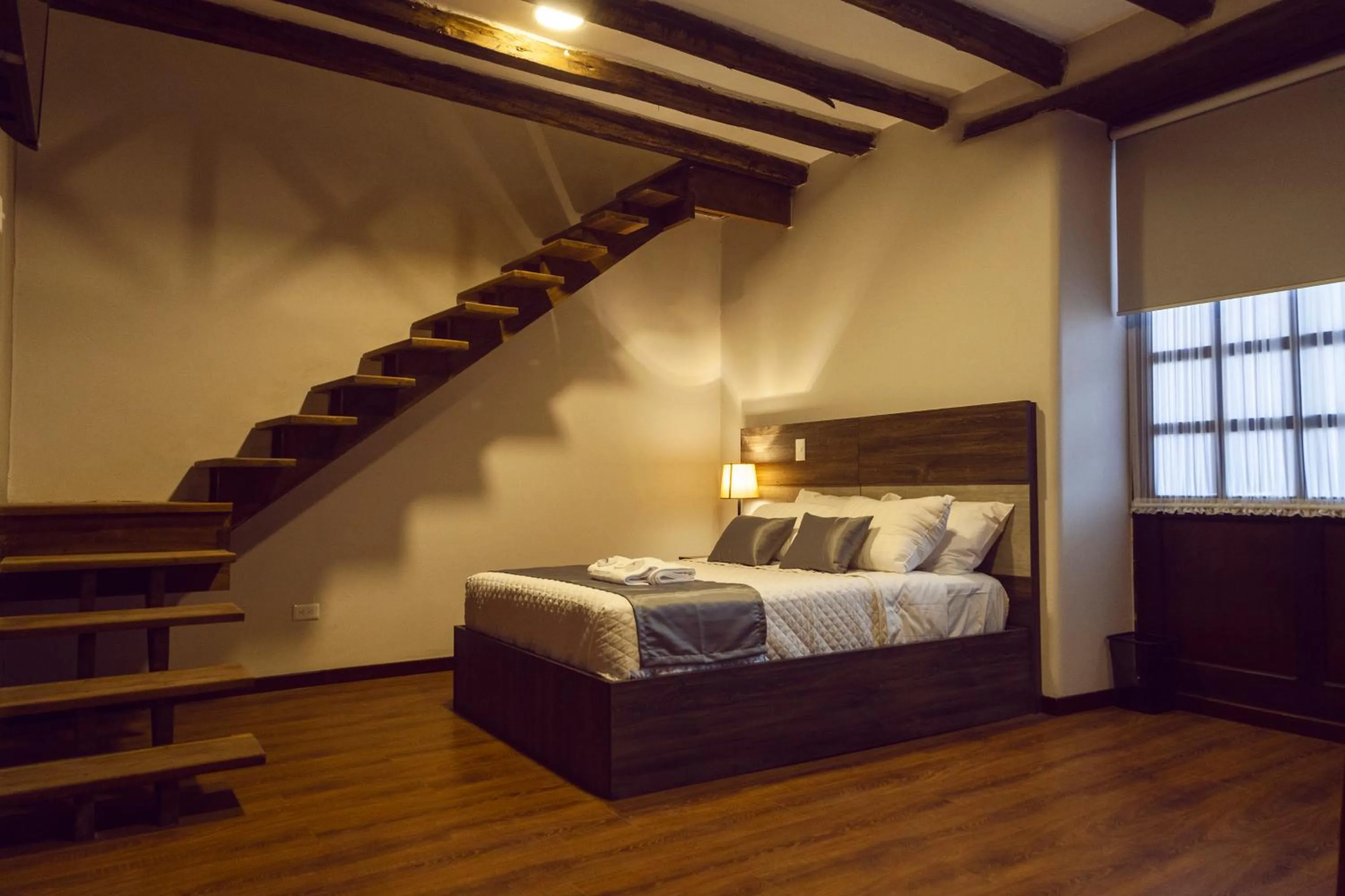 Bed in Hotel Raymipampa