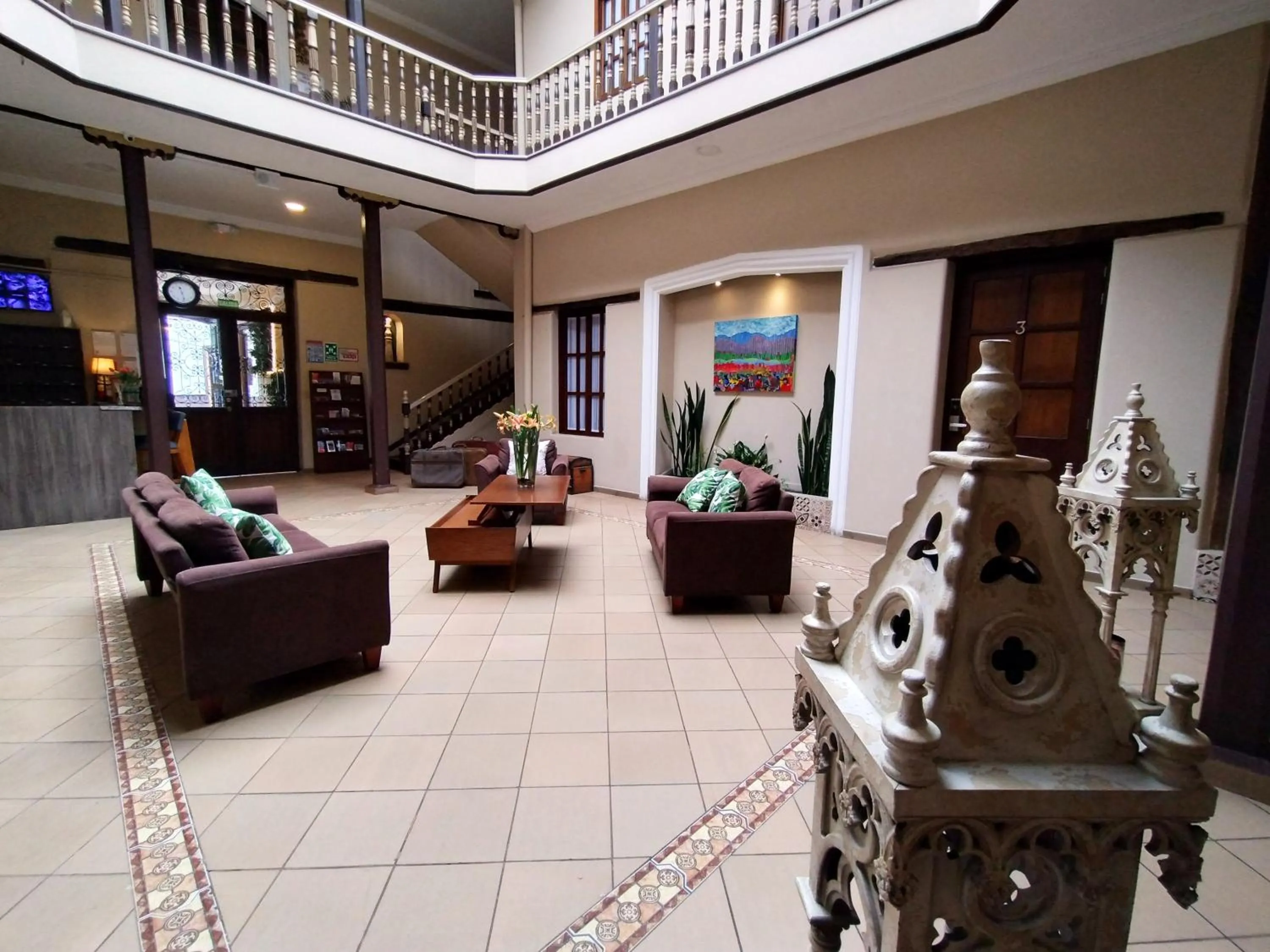Living room in Hotel Raymipampa