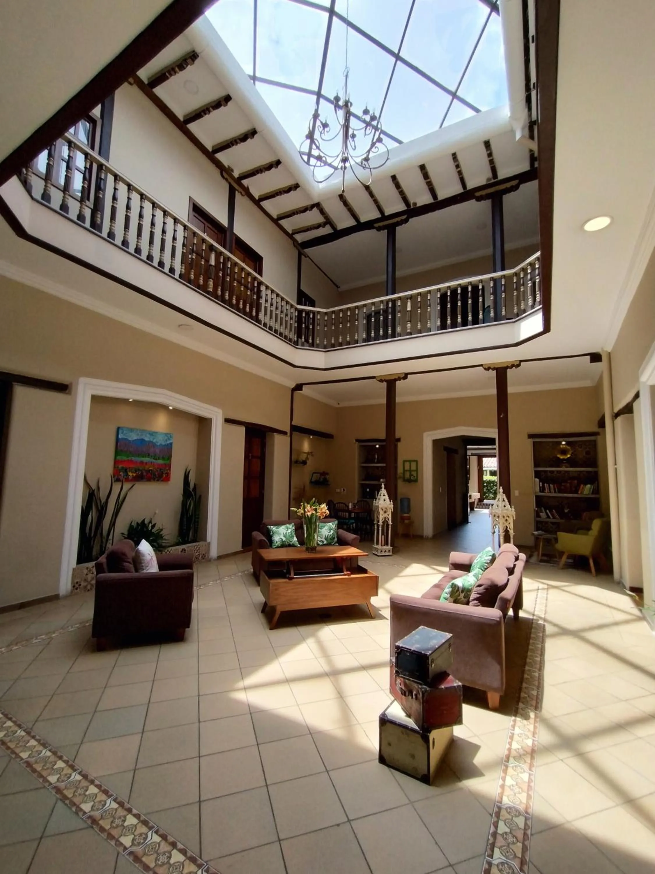 Living room in Hotel Raymipampa