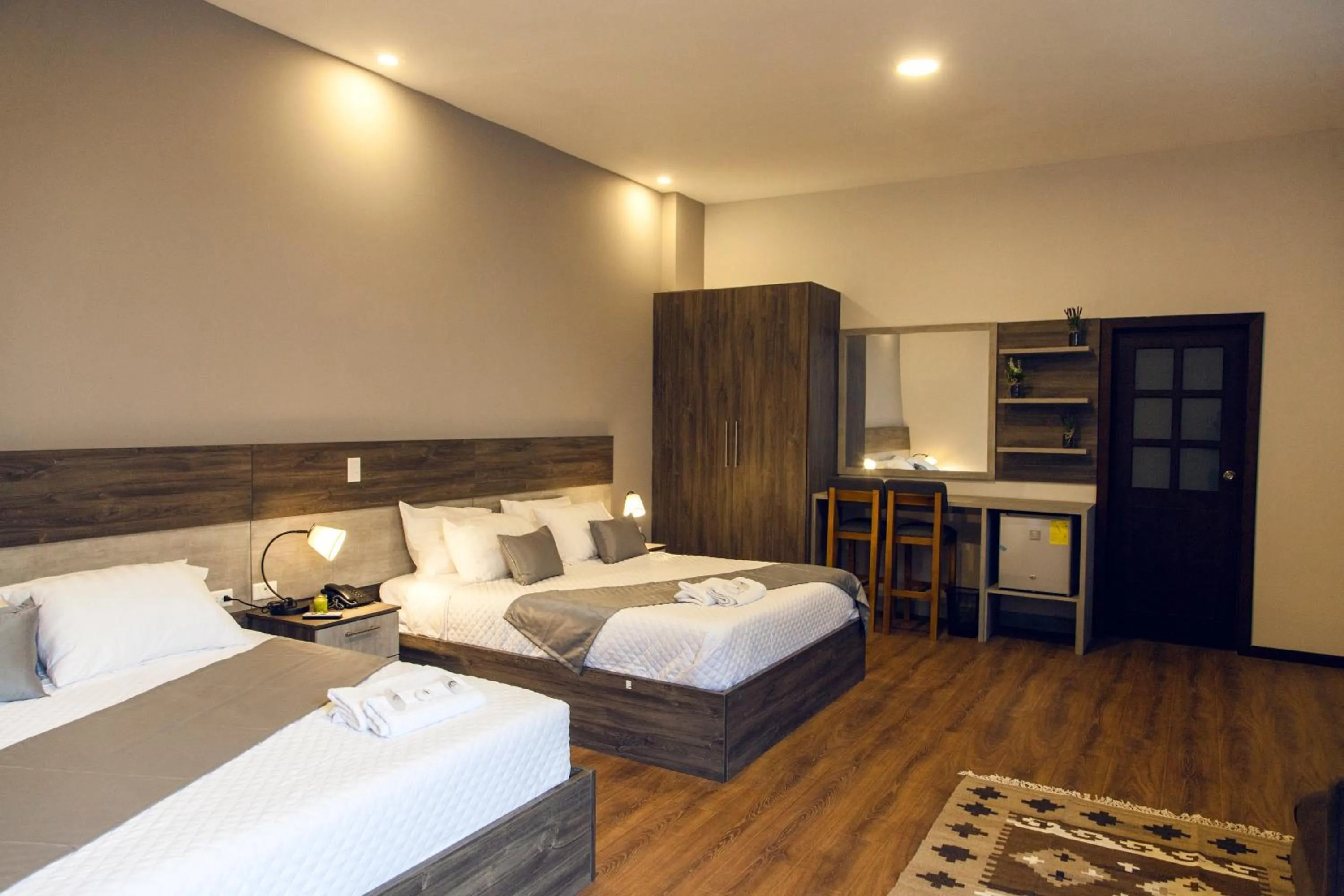 Bed in Hotel Raymipampa