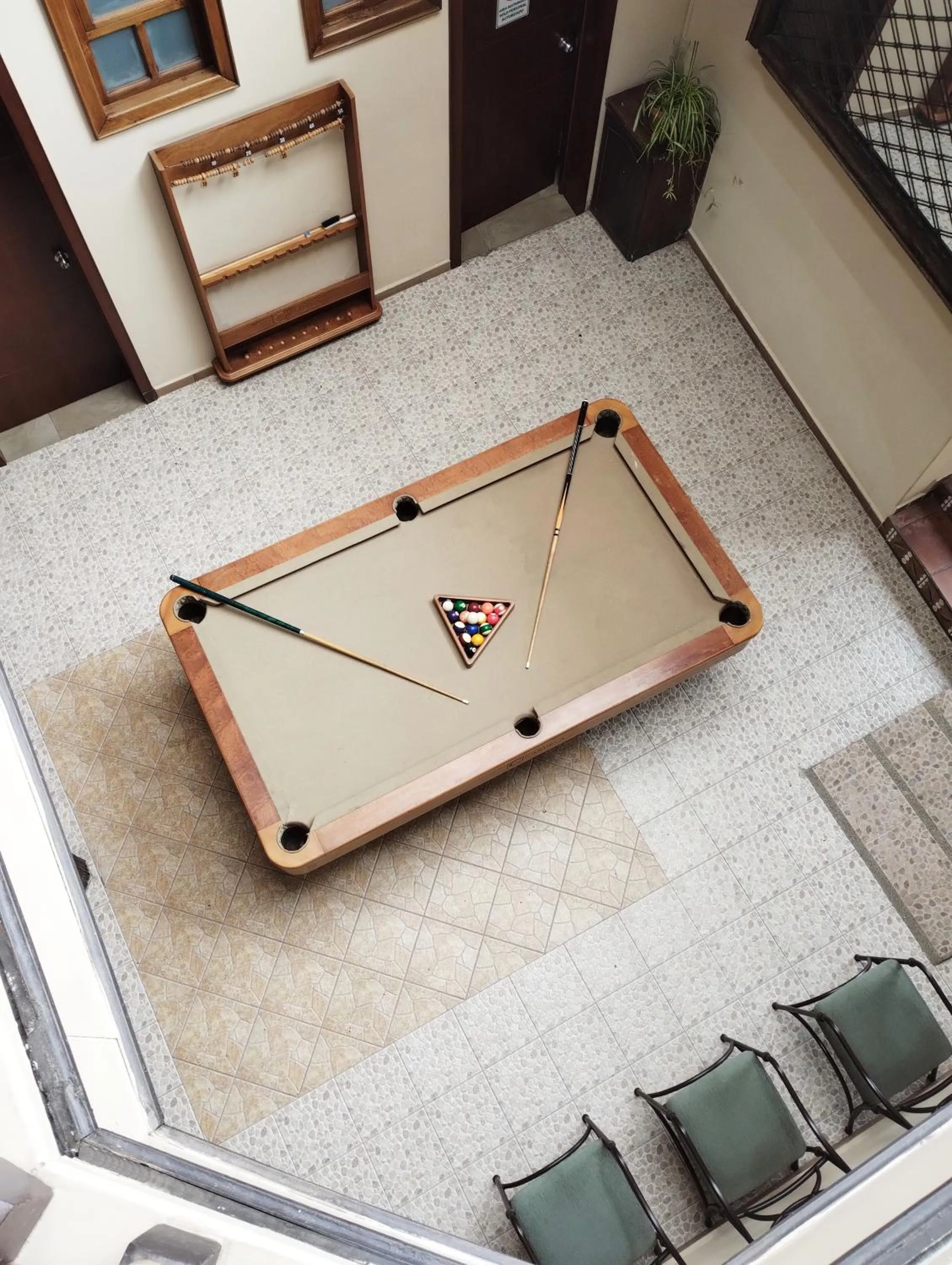 Billiard in Hotel Raymipampa
