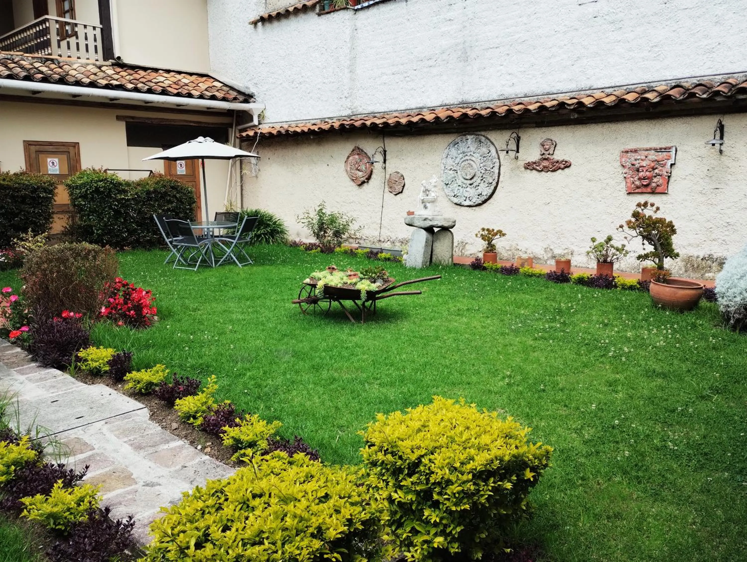Garden in Hotel Raymipampa
