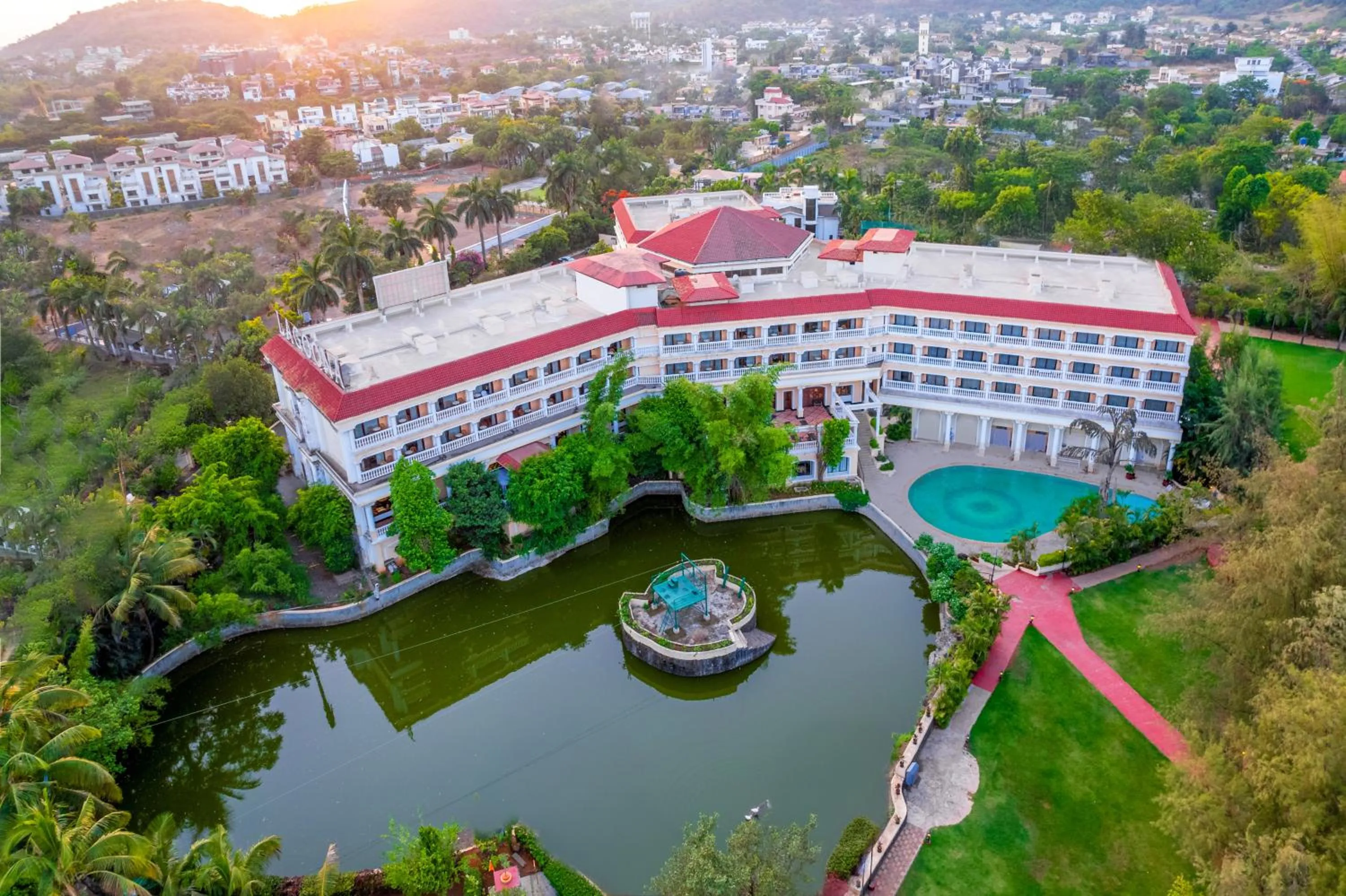 Property building in The Lagoona Resort