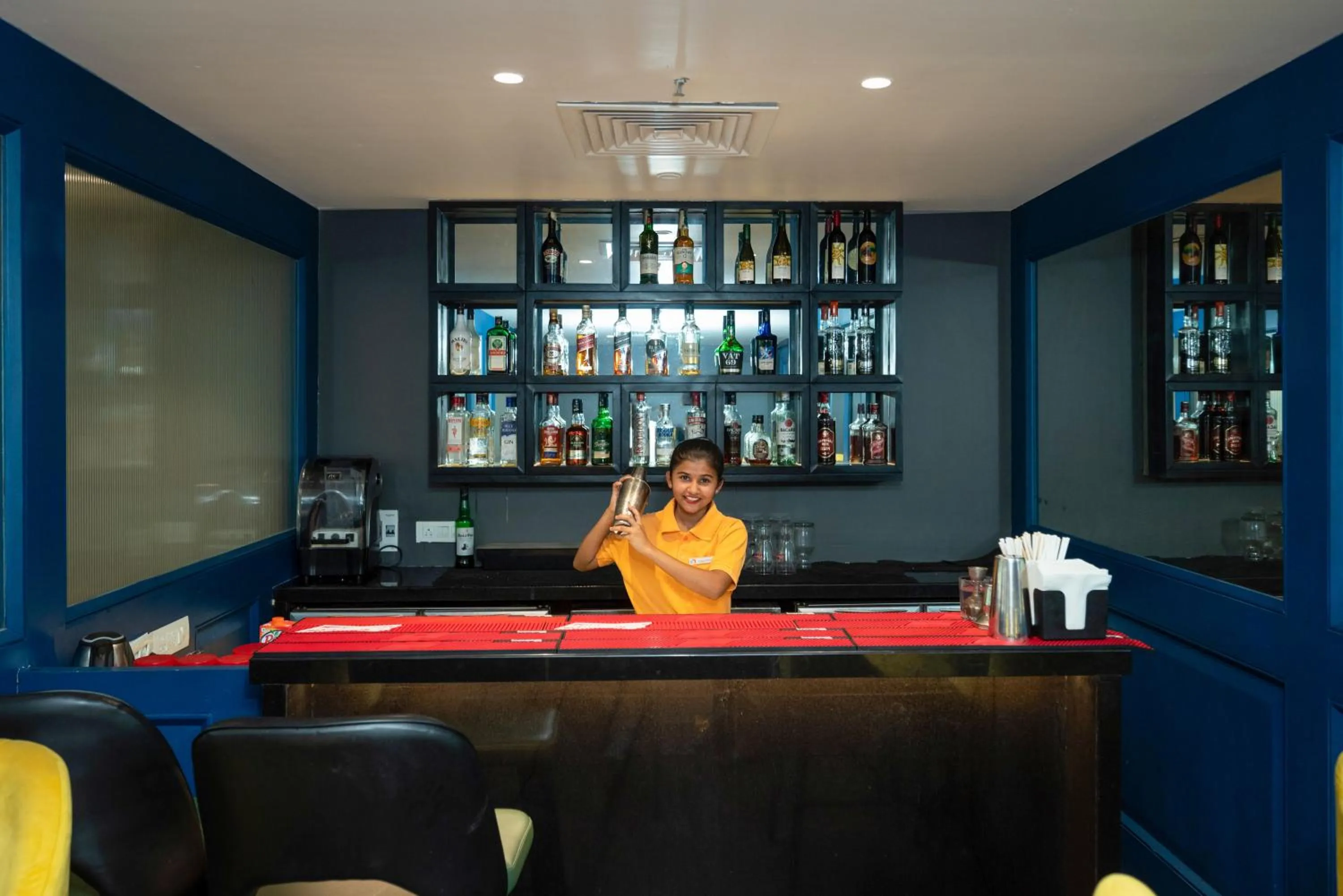 Food and drinks in The Lagoona Resort