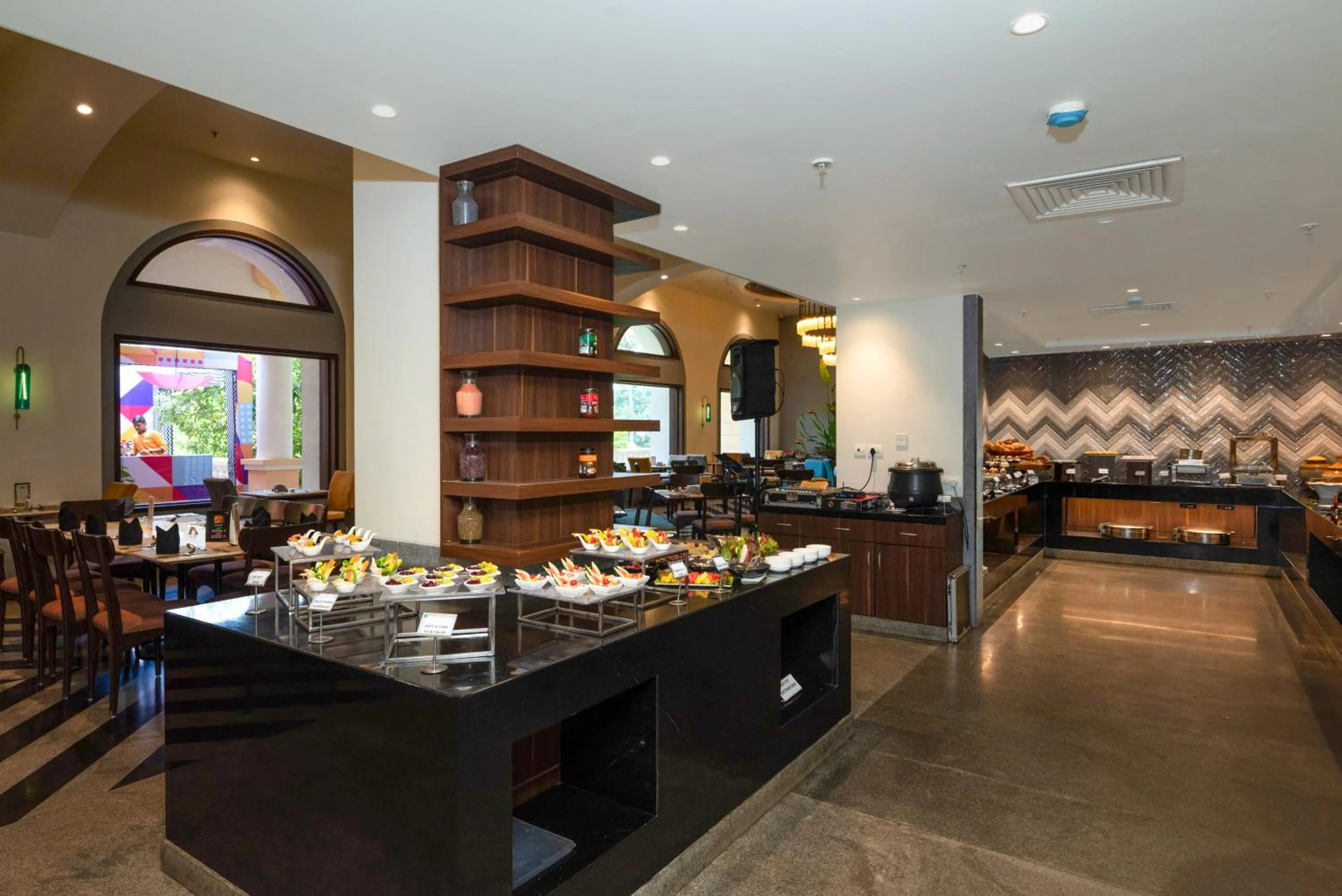 Food in The Lagoona Resort