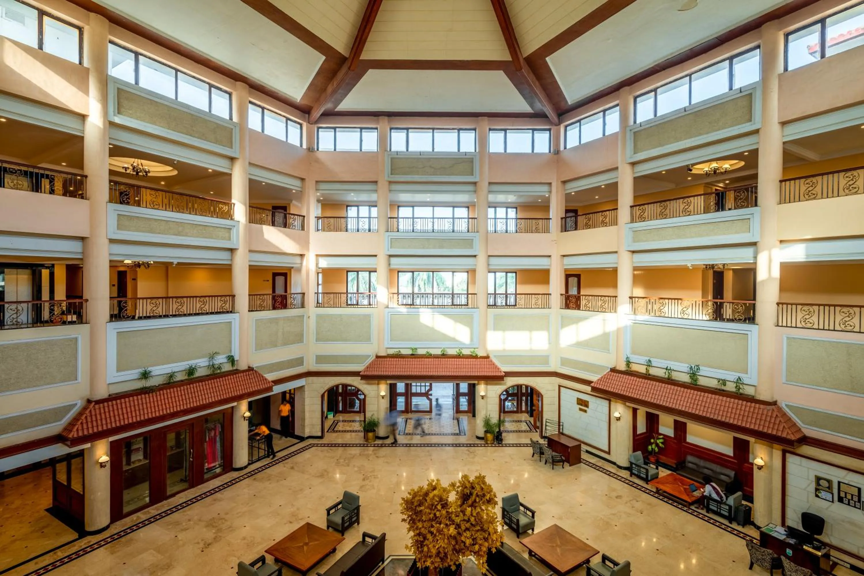 Lobby or reception in The Lagoona Resort